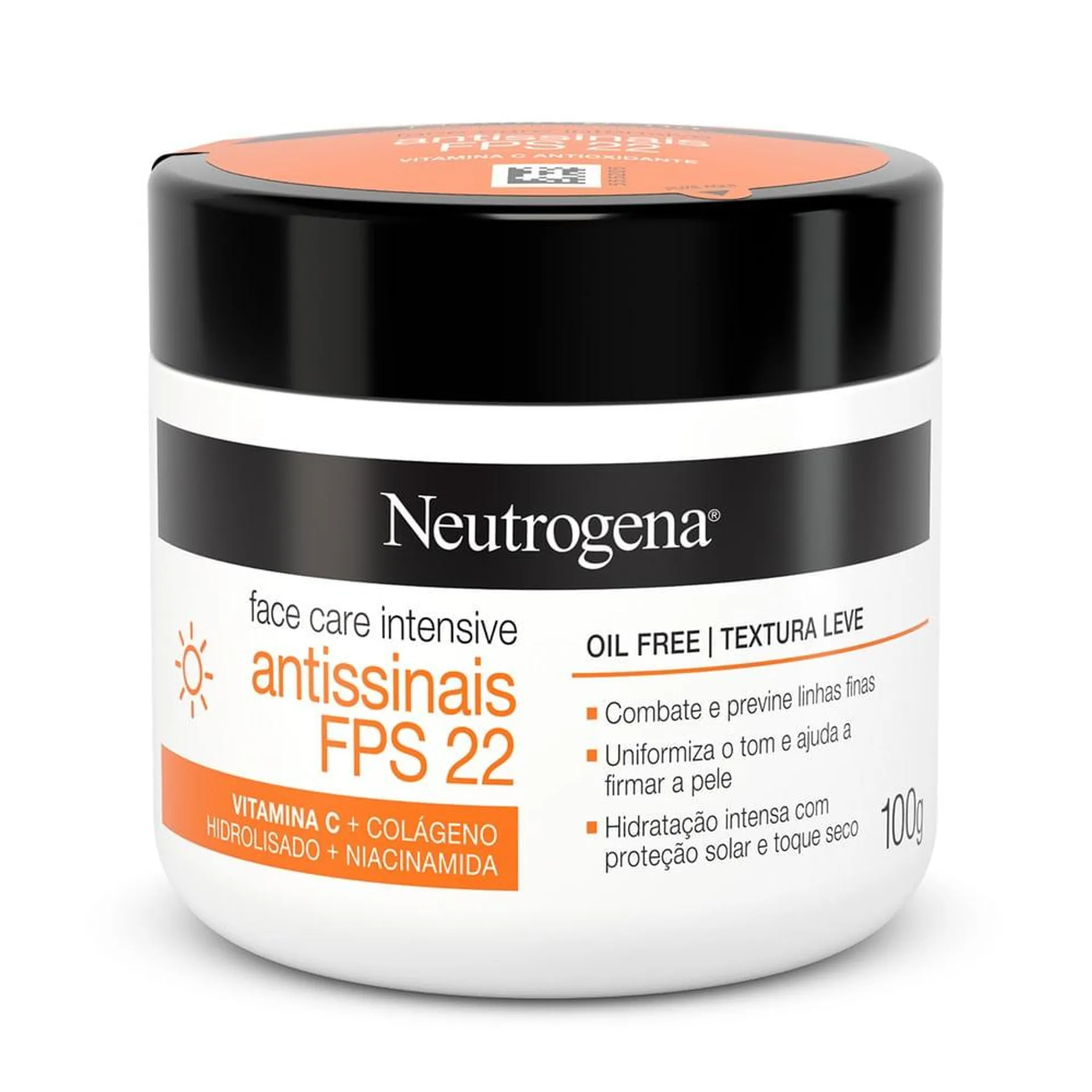 Creme Facial Neutrogena 100g Antissinais FPS22