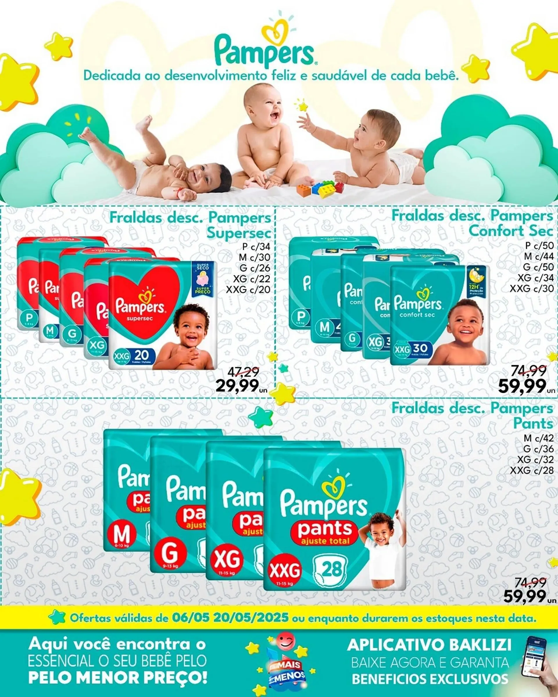Encarte de Catálogo Supermercados Baklizi 6 de maio até 20 de maio 2025 - Pagina 1