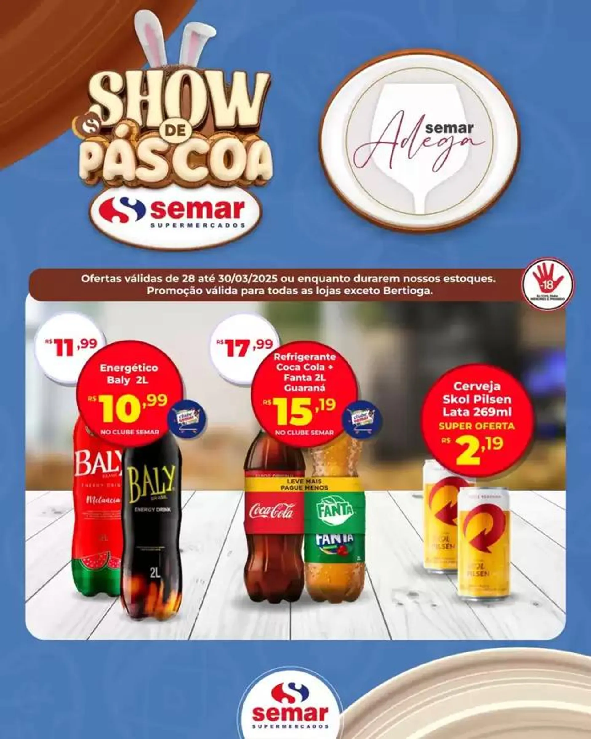 Encarte de Semar Supermercados 28 de março até 28 de março 2025 - Pagina 2