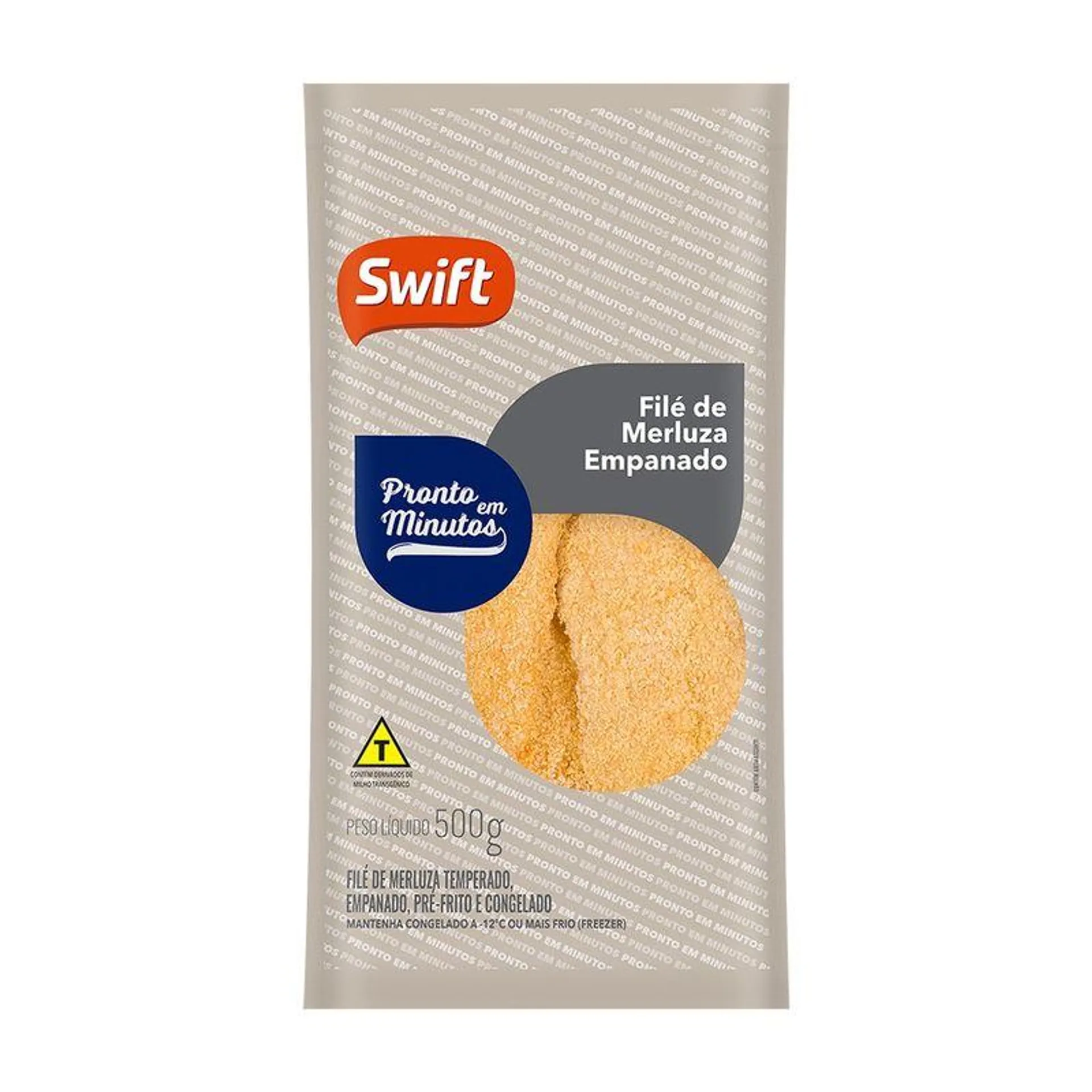 Peixe Merluza Swift Filé Empanado 500g