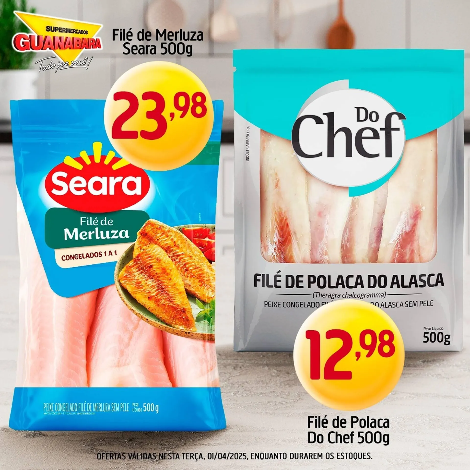 Encarte de Catálogo Supermercados Guanabara 1 de abril até 1 de abril 2025 - Pagina 4
