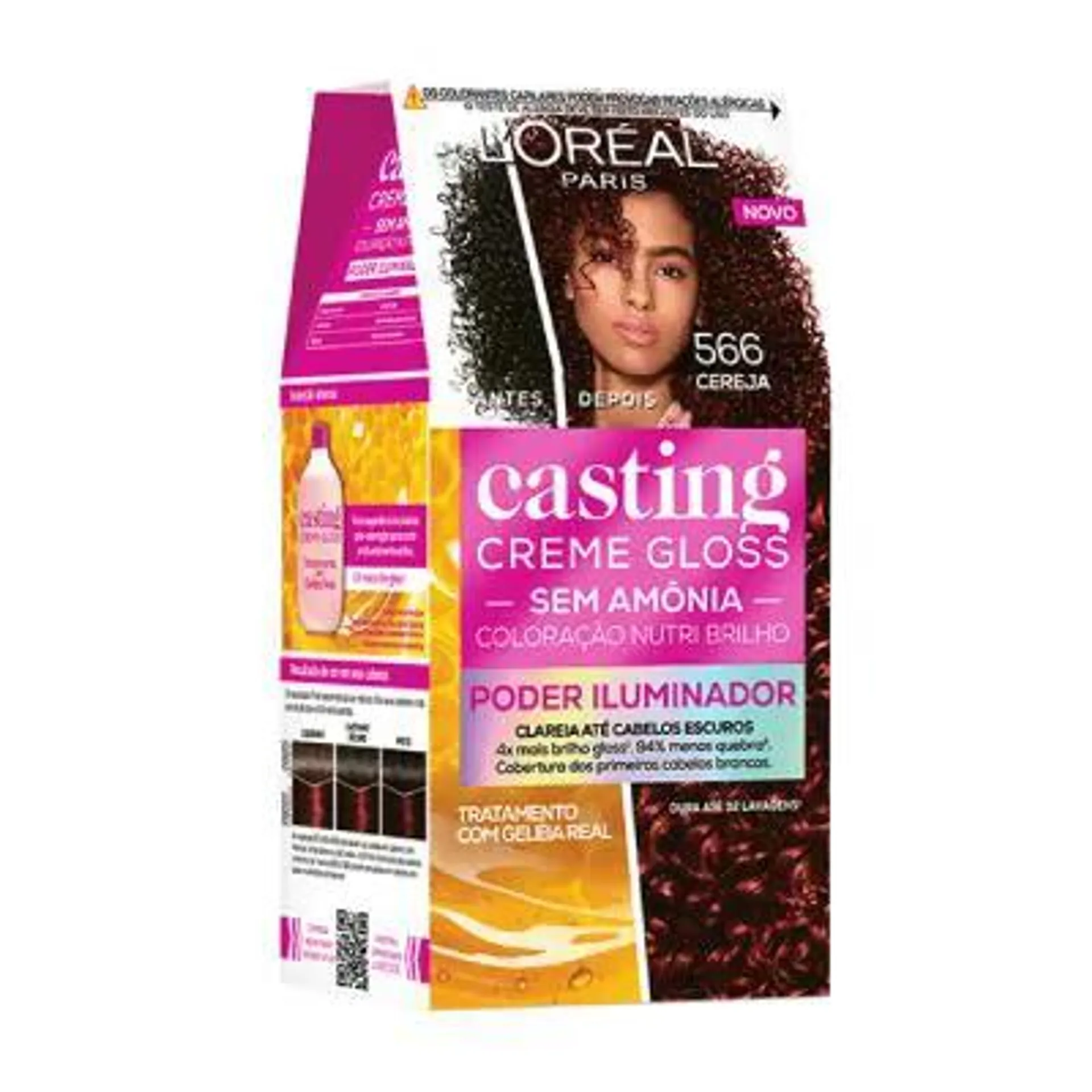 Tintura L'Oréal Casting Creme Gloss 566 Cereja