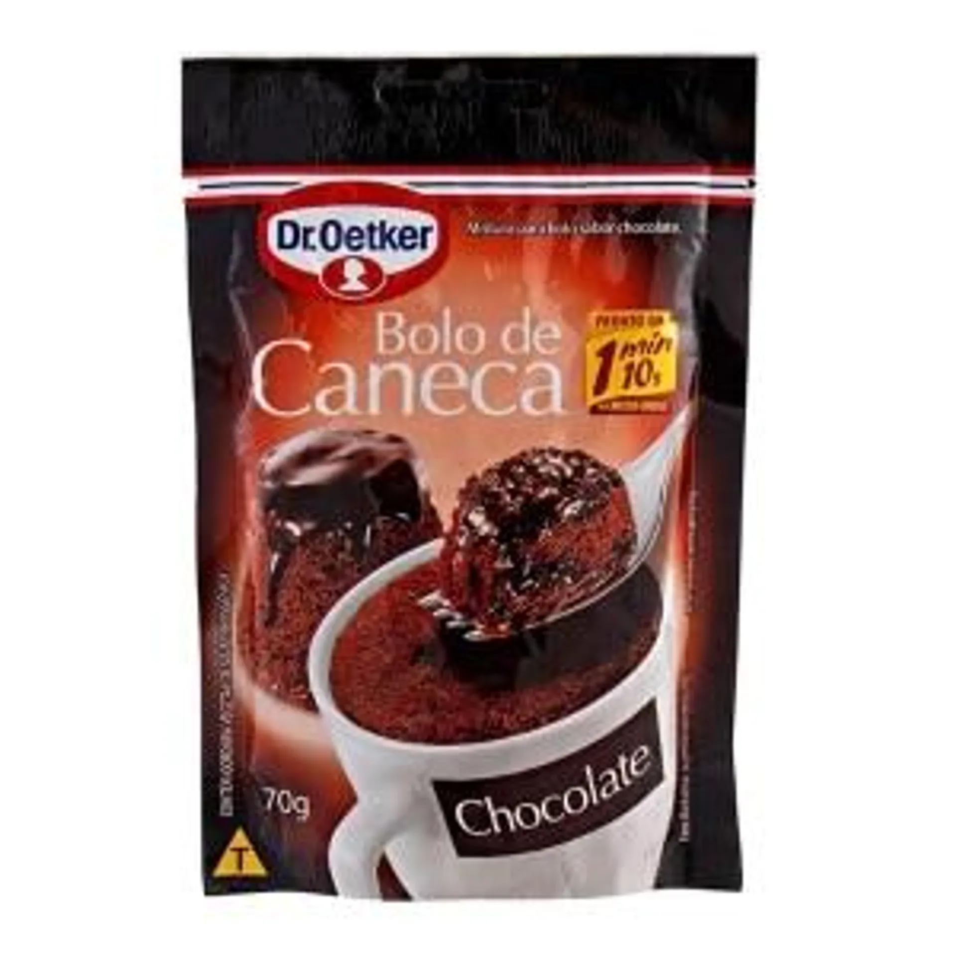 Mistura para Bolo de Caneca Chocolate Dr.Oetker 70g