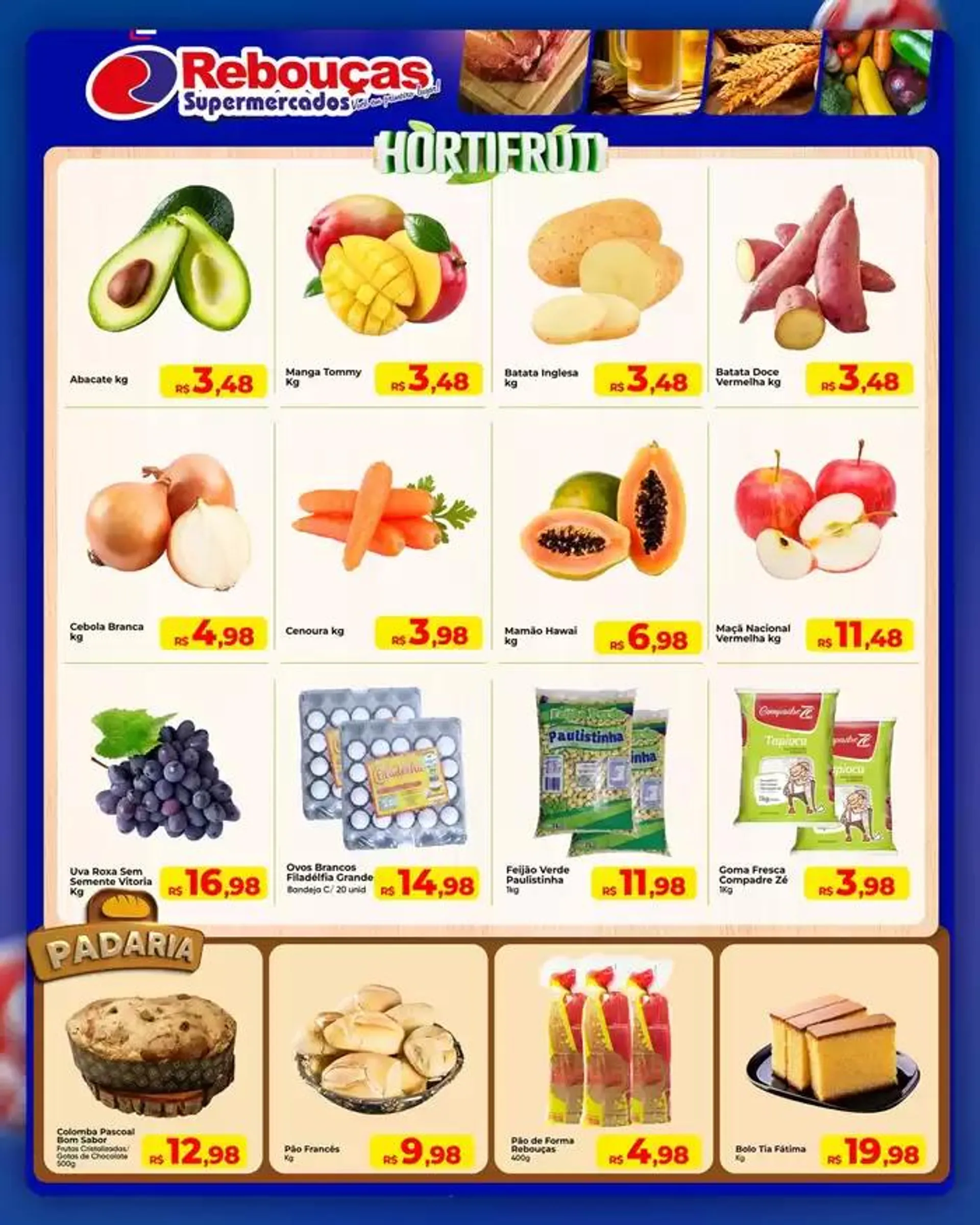 Encarte de Encarte Rebouças Supermercados 27 de março até 30 de março 2025 - Pagina 2