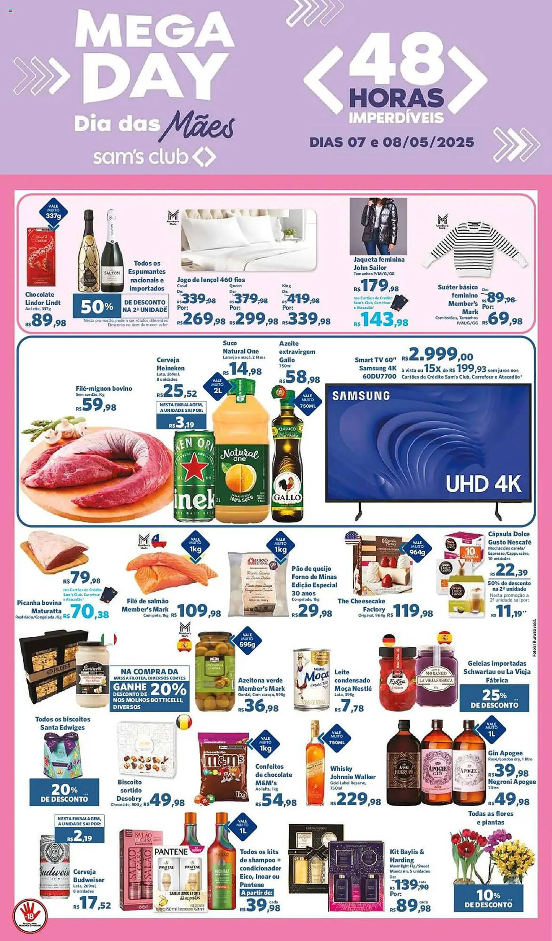 Encarte de Catálogo Sam's Club 7 de maio até 8 de maio 2025 - Pagina 1