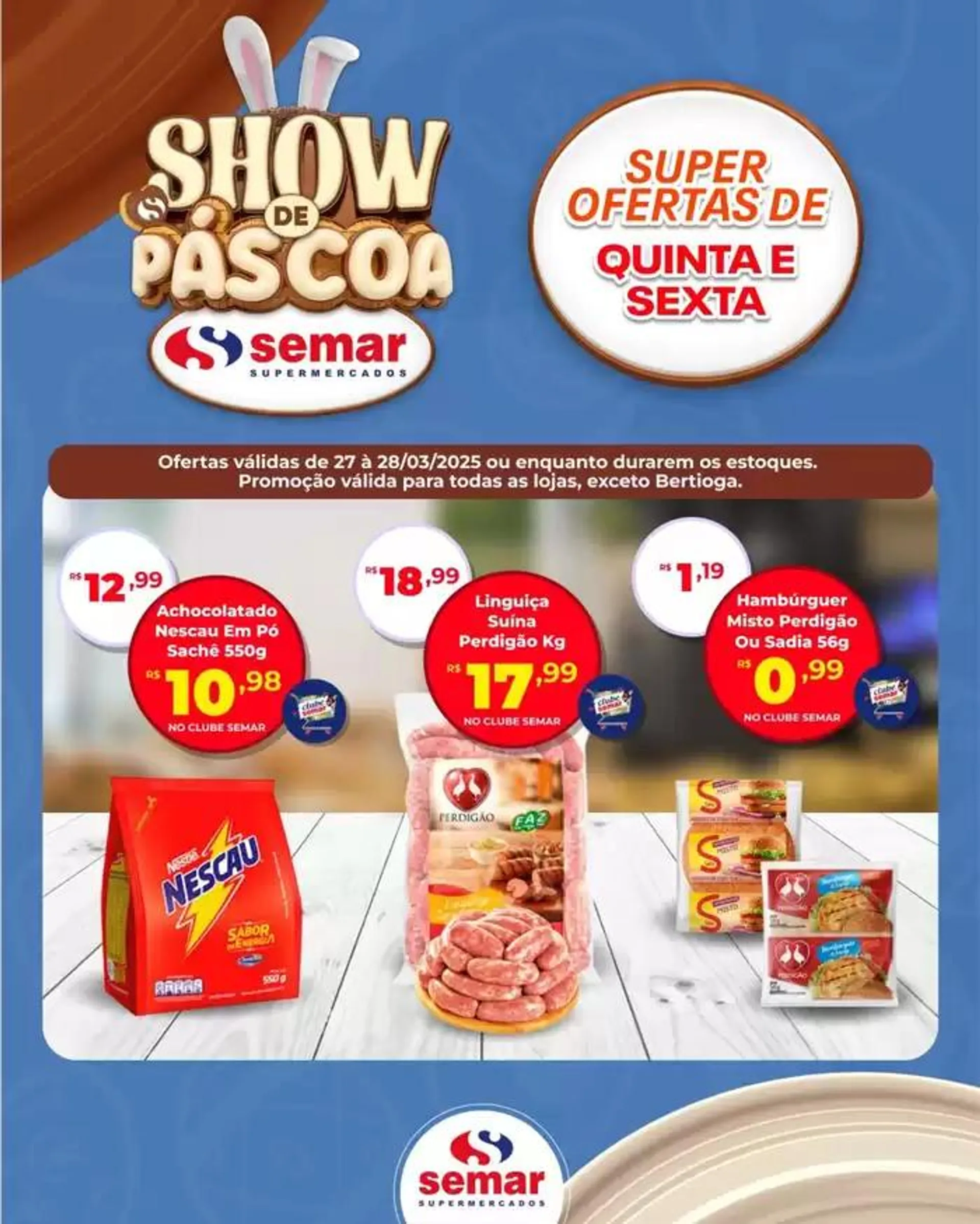 Encarte de Semar Supermercados 27 de março até 28 de março 2025 - Pagina 2