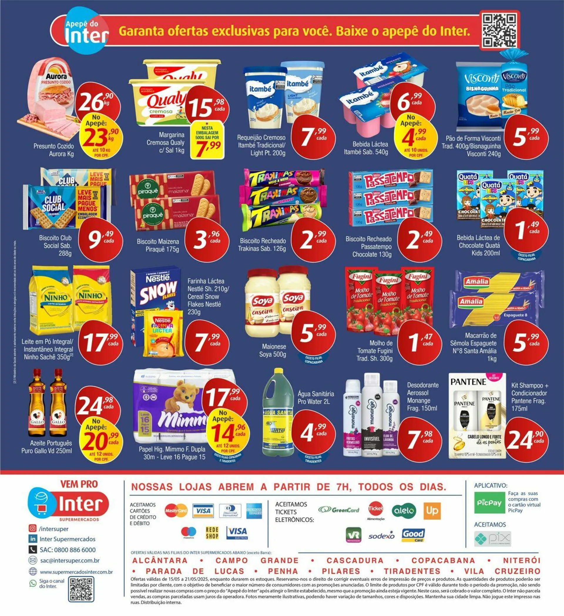 Encarte de Inter Supermercados 12 de maio até 22 de maio 2025 - Pagina 2