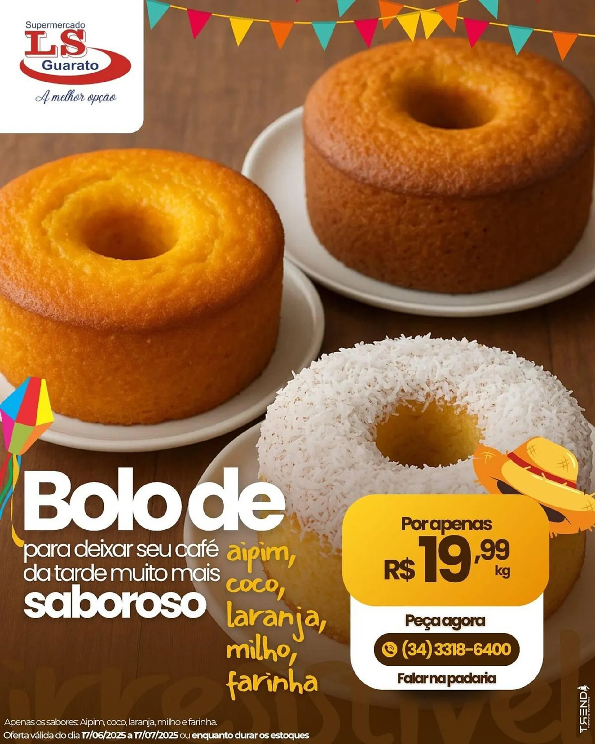 Encarte de Catálogo Supermercado LS Guarato 17 de junho até 17 de julho 2025 - Pagina 1