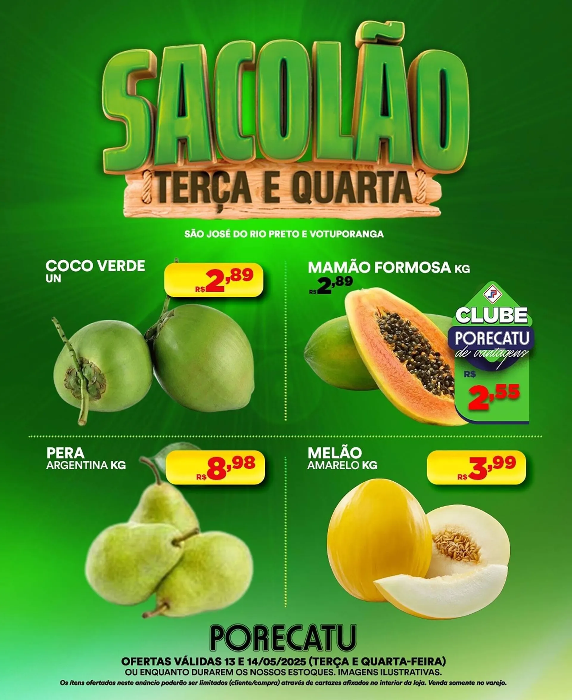 Encarte de Catálogo Supermercado Porecatu 13 de maio até 14 de maio 2025 - Pagina 5