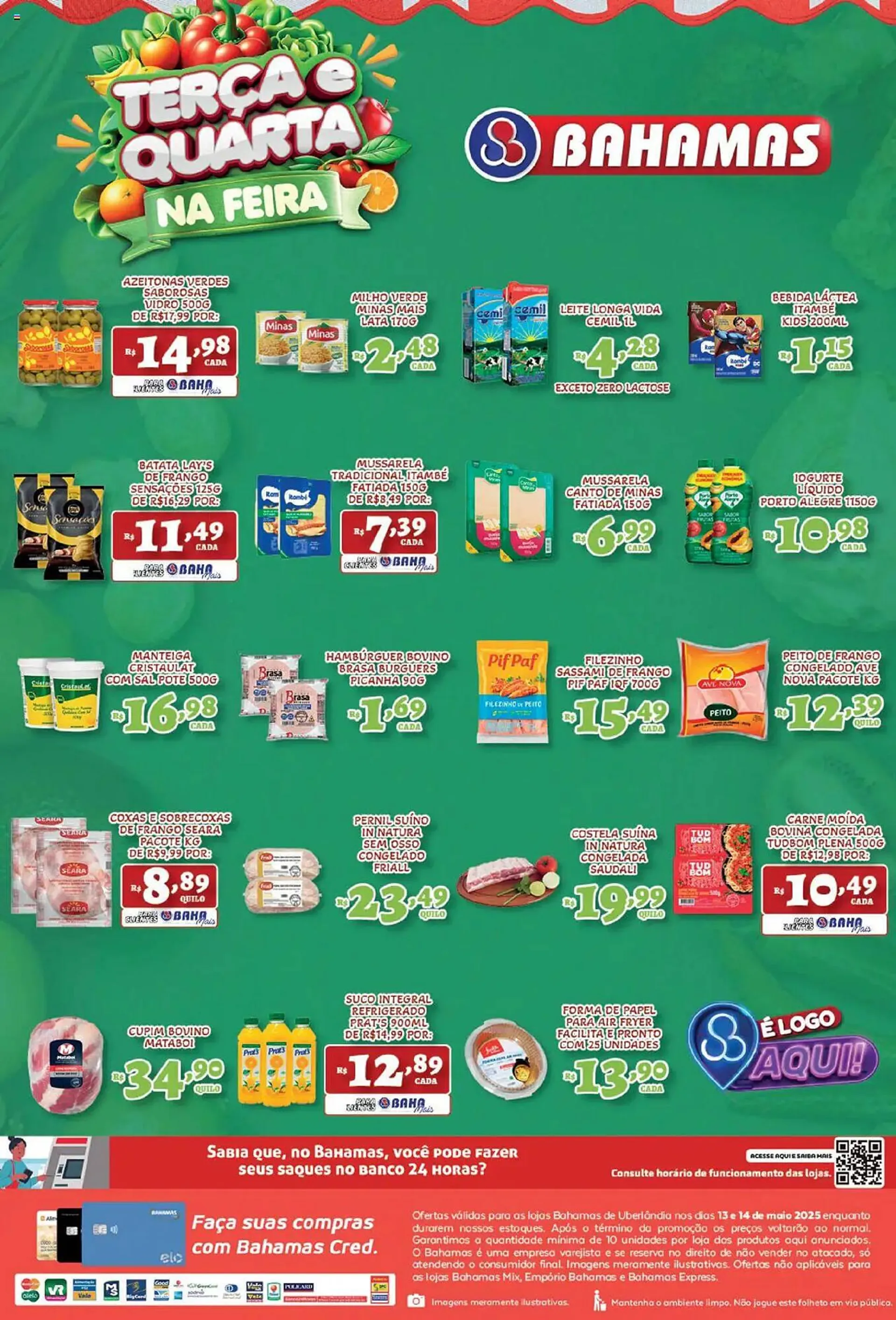 Encarte de Catálogo Bahamas Supermercados 13 de maio até 15 de maio 2025 - Pagina 2
