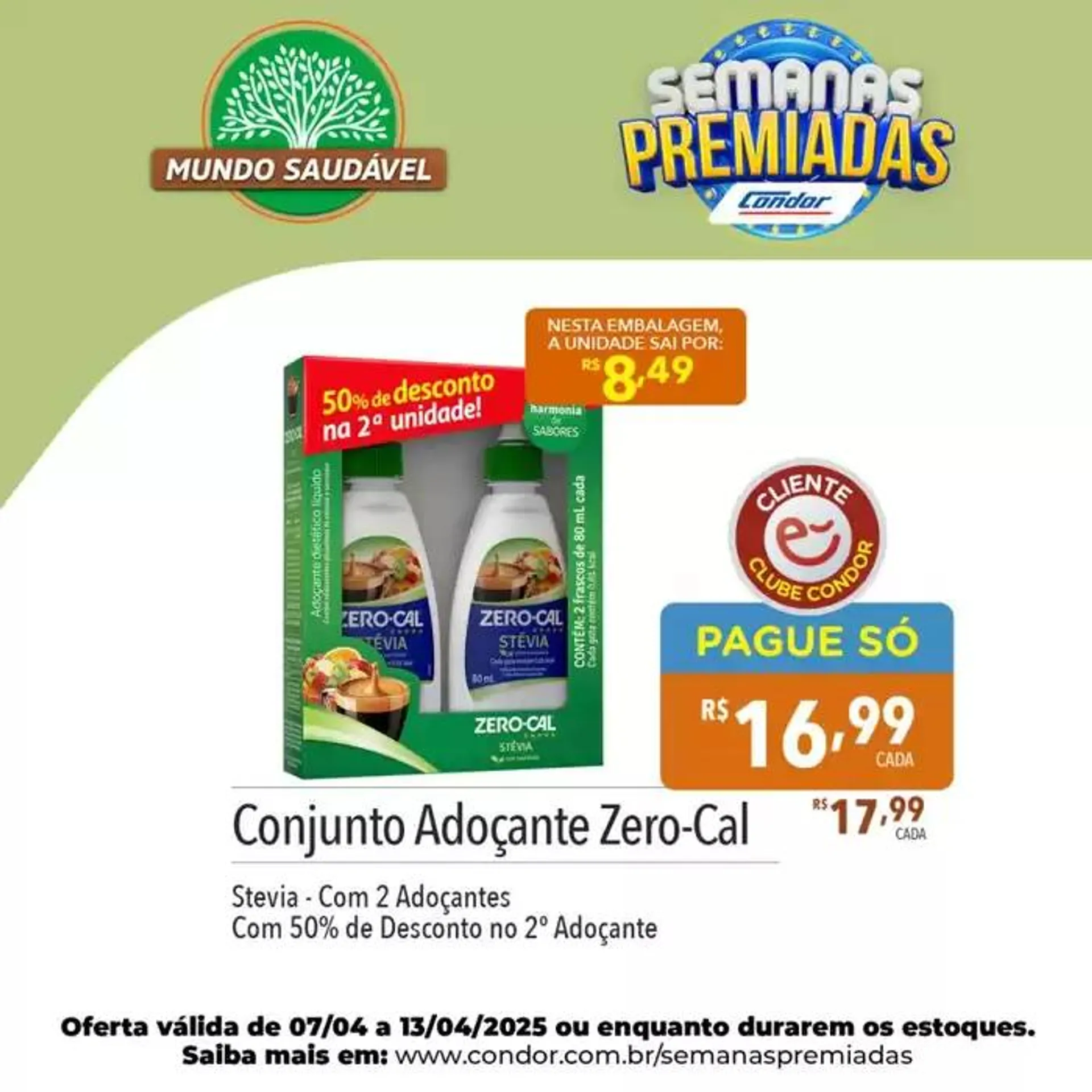Supermercados Condor Mundo Saudável - 1