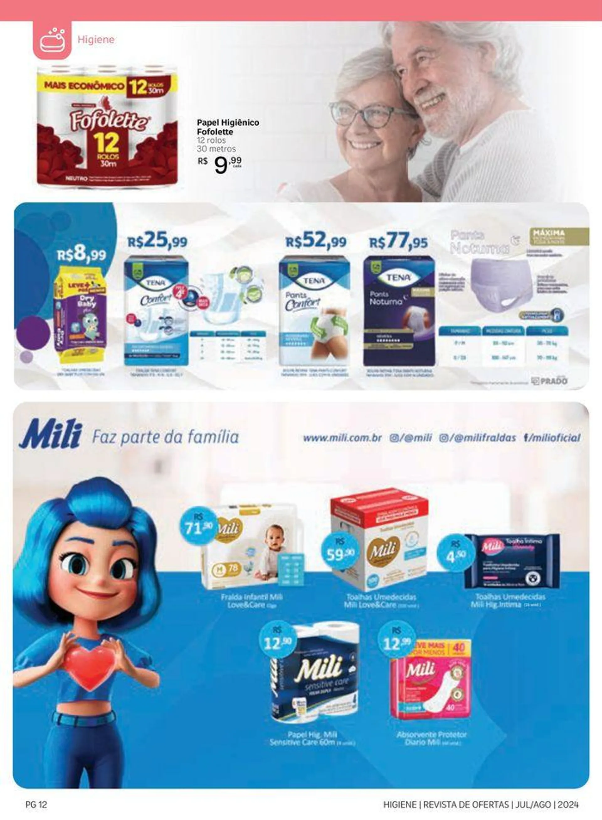 Encarte de Ofertas Vida Farmácias 24 de julho até 31 de agosto 2024 - Pagina 12