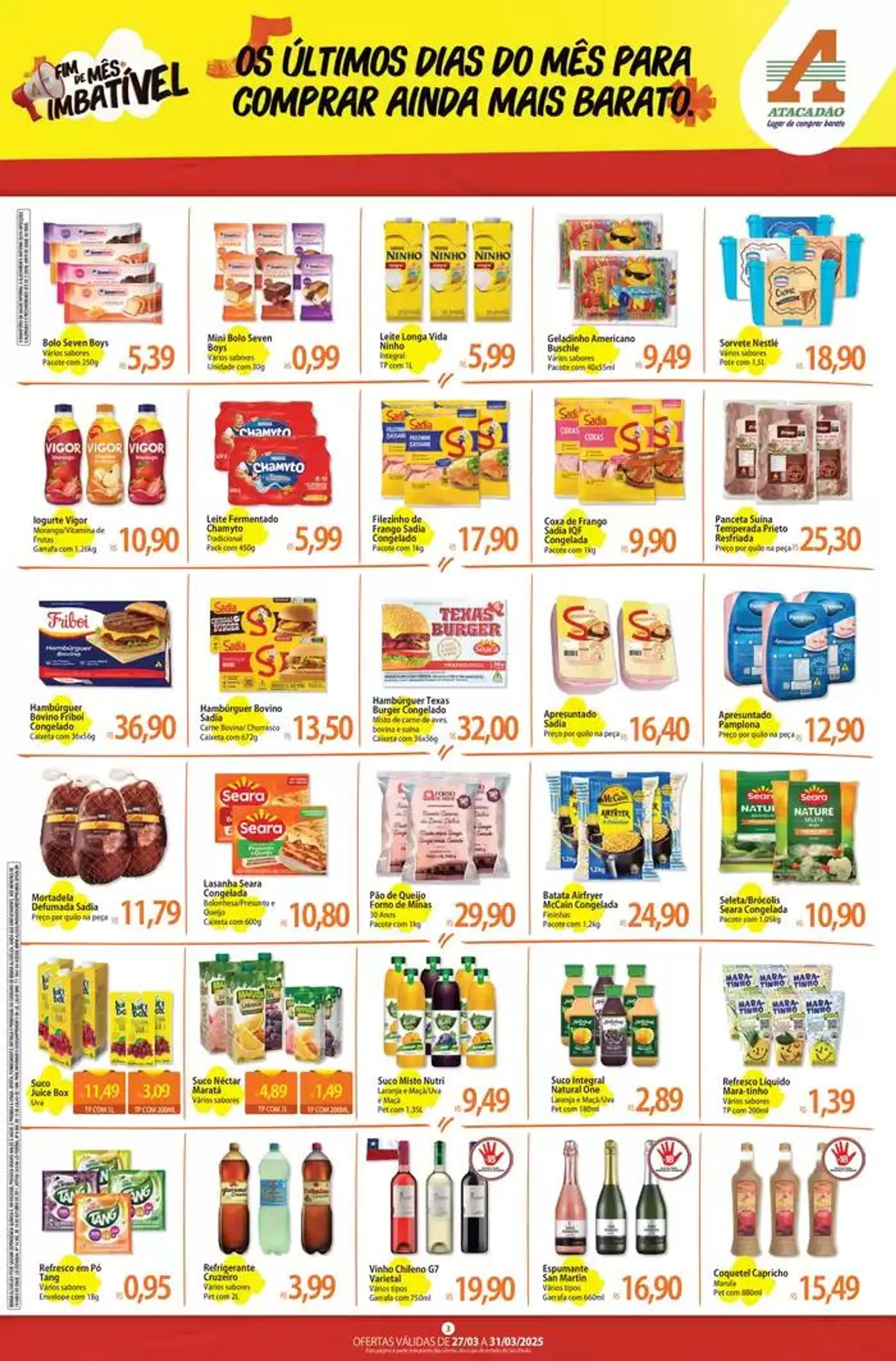 Encarte de Nossas melhores ofertas para você 27 de março até 31 de março 2025 - Pagina 3