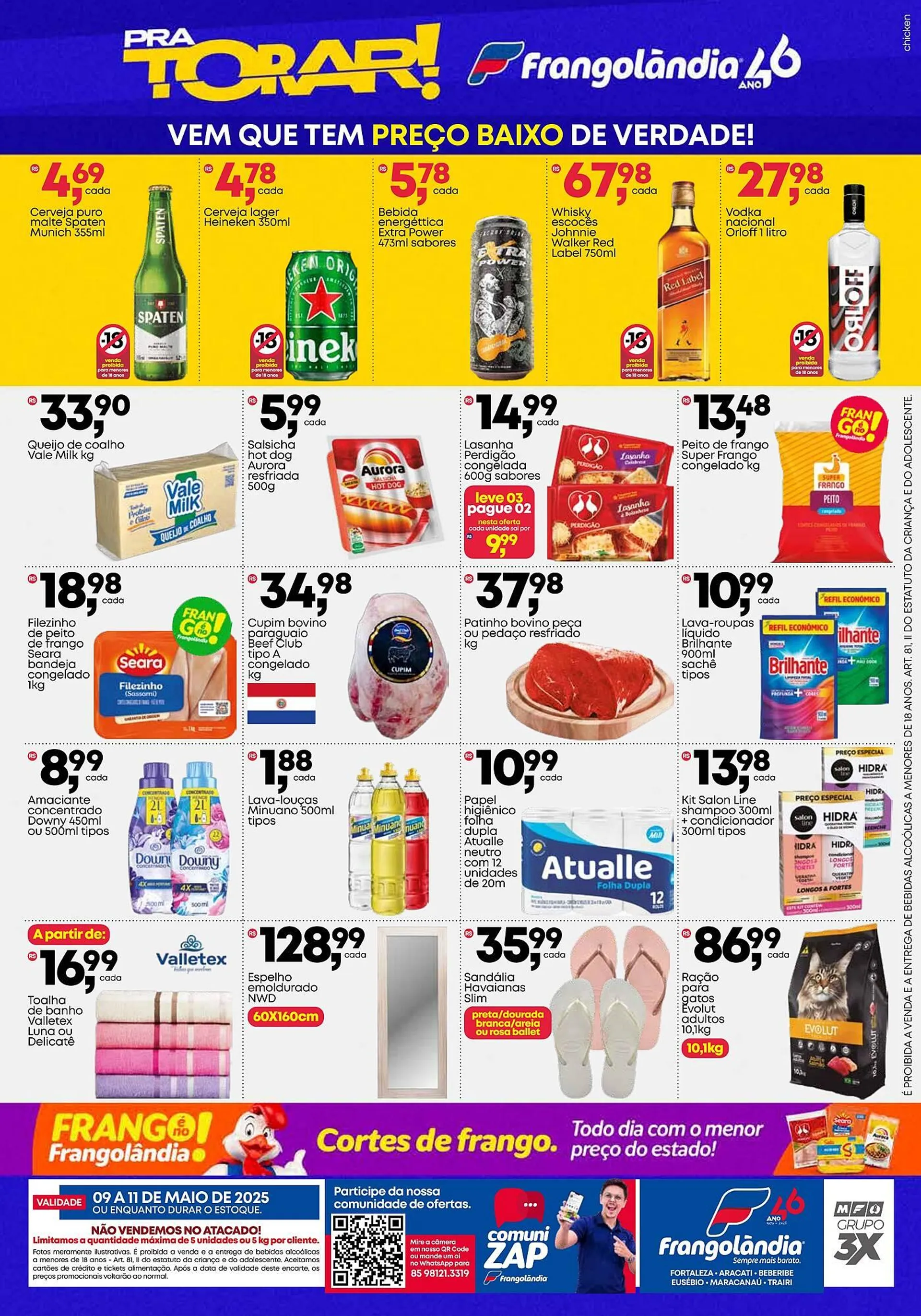 Encarte de Ofertas Frangolândia 8 de maio até 11 de maio 2025 - Pagina 2
