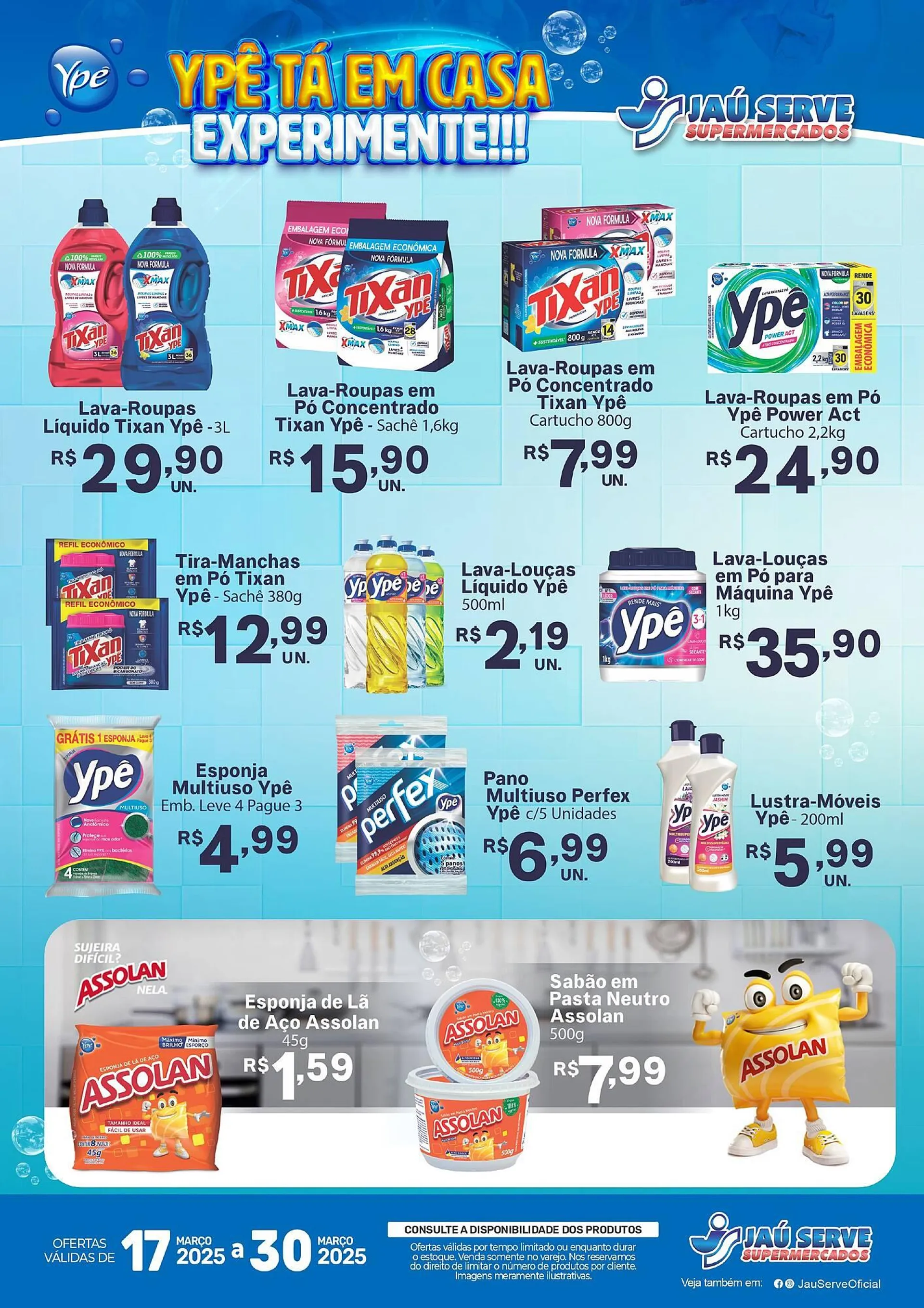 Encarte de Catálogo Supermercados Jau Serve 17 de março até 30 de março 2025 - Pagina 2