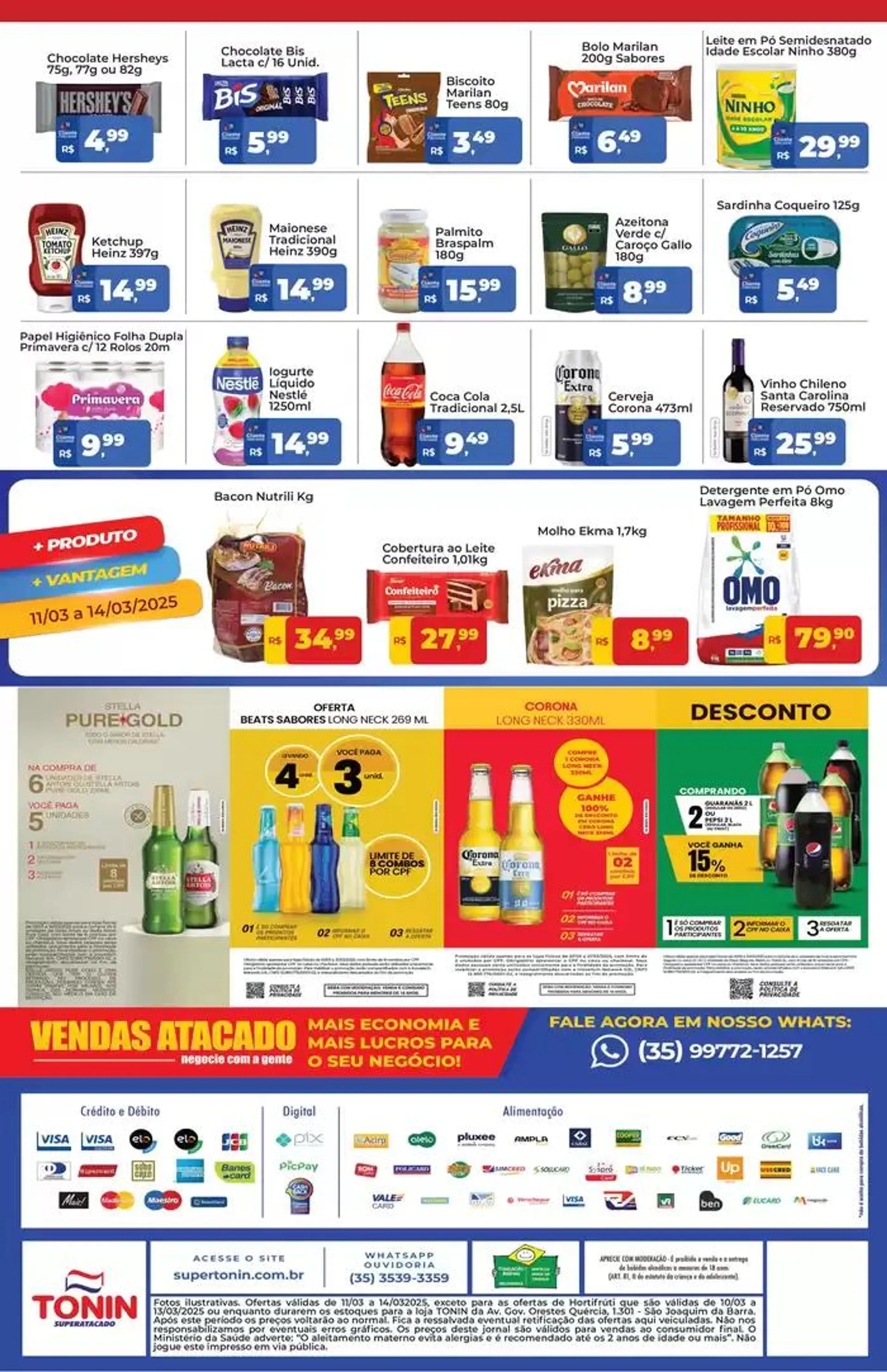 Encarte de  JORNAL SEMANAL - 11.03 A 14.03 11 de março até 14 de março 2025 - Pagina 2
