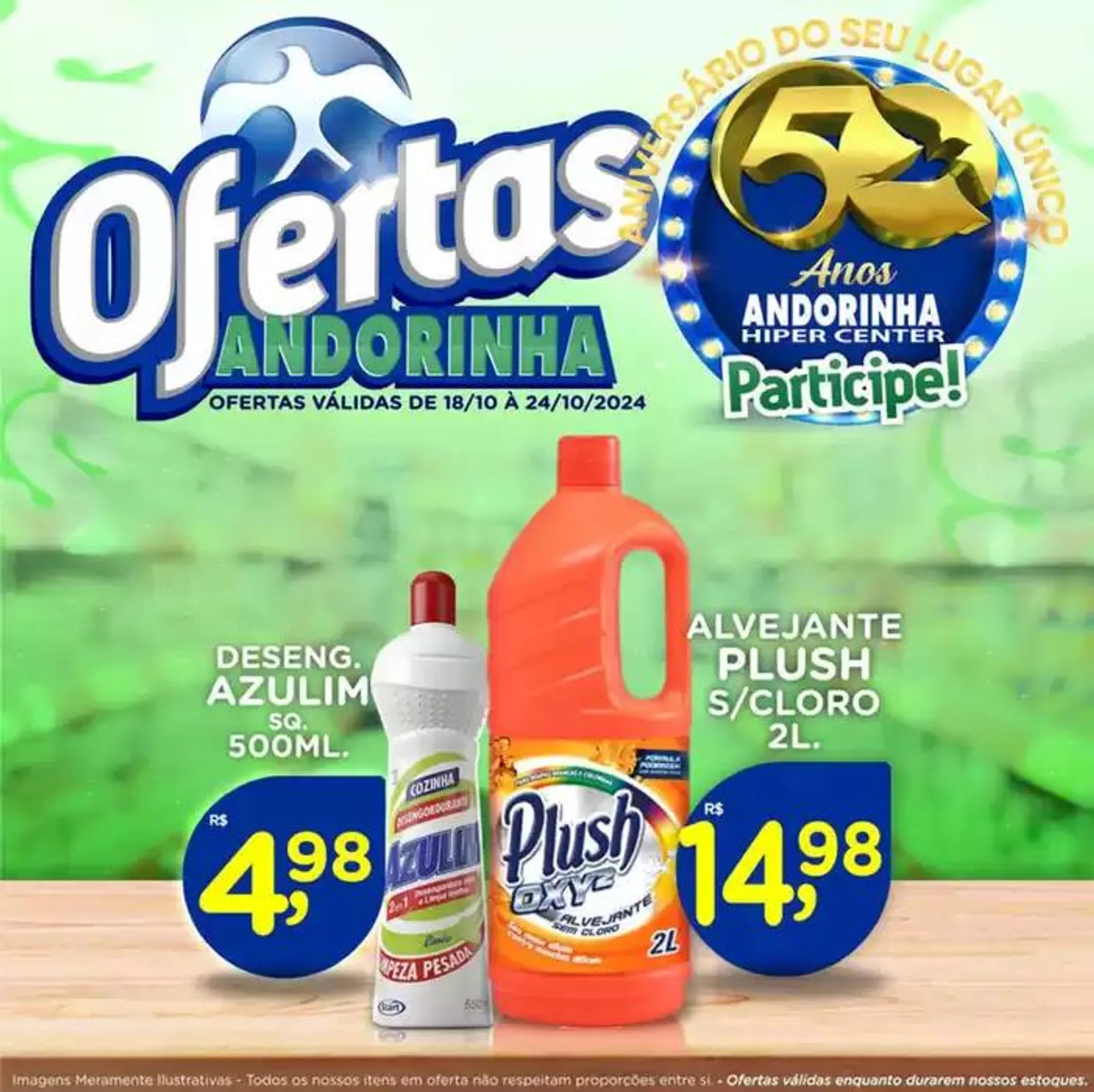 Encarte de Andorinha Hipermercado OFERTAS 18 de outubro até 24 de outubro 2024 - Pagina 49