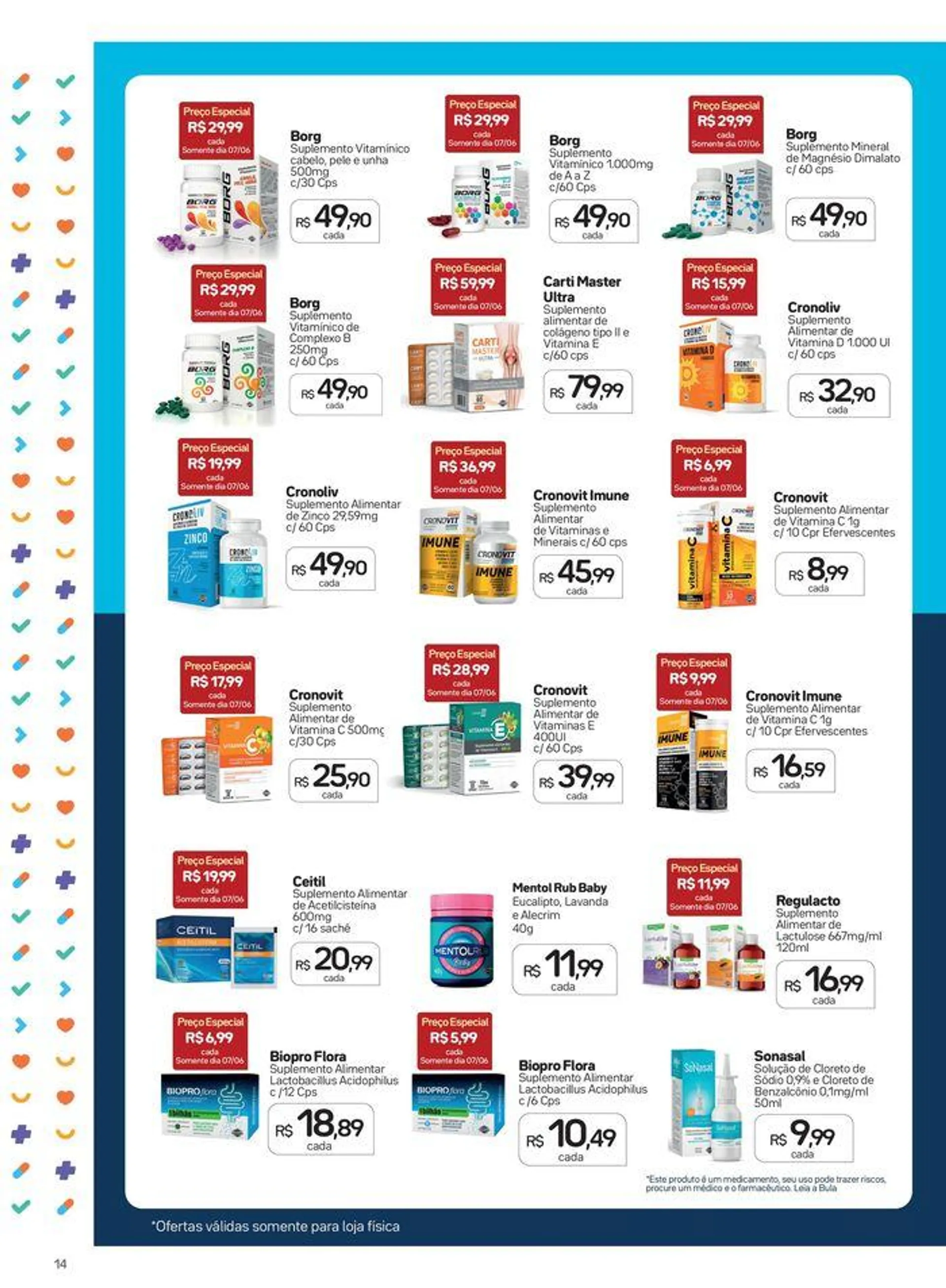 Encarte de Ofertas Especiais Drogal 3 de junho até 30 de junho 2024 - Pagina 14