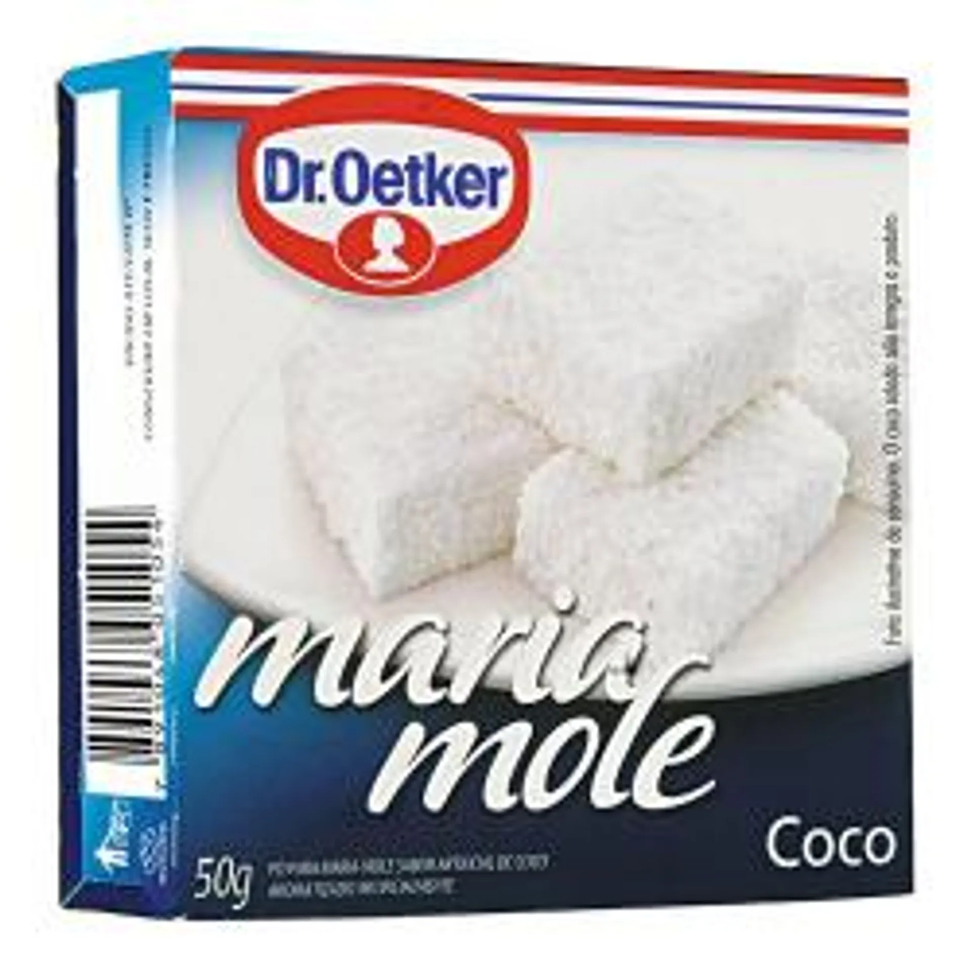 Maria Mole Em Po Coco Oetker 50g