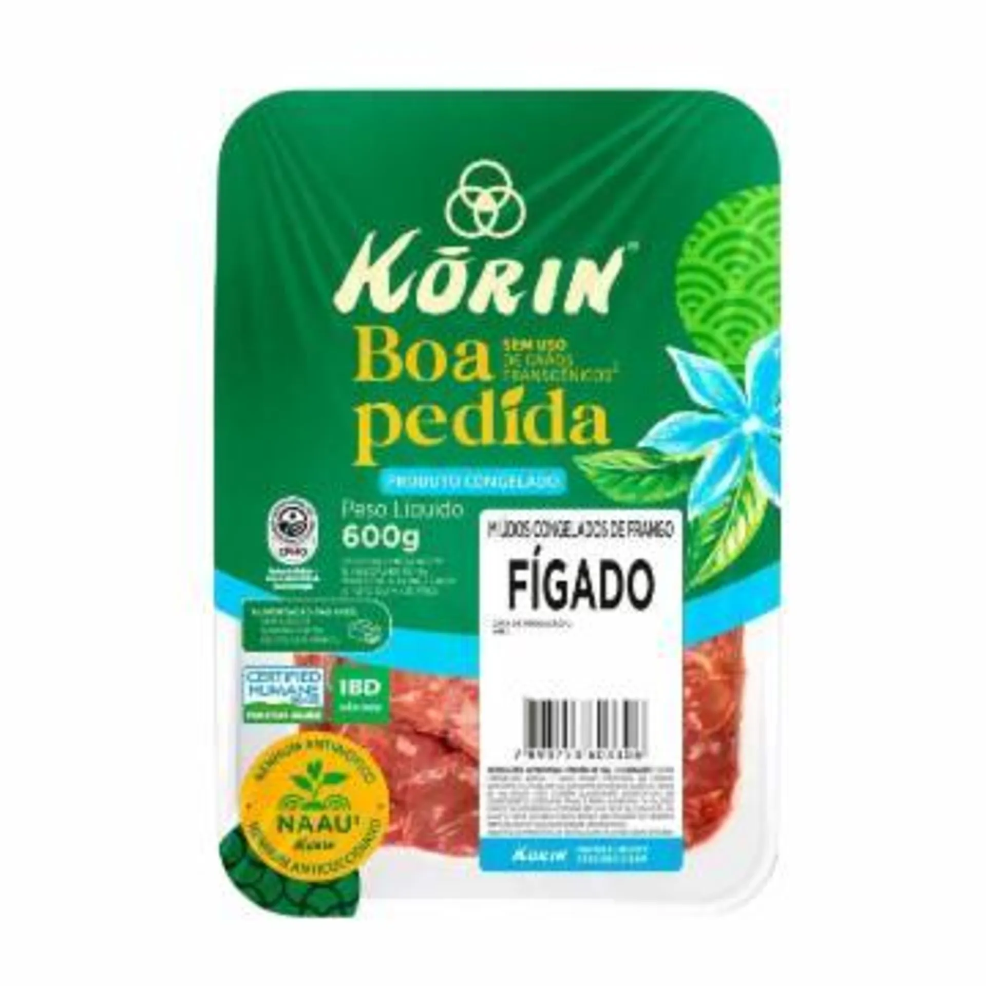 FIGADO KORIN FGO S/TRANSG CONG 600G