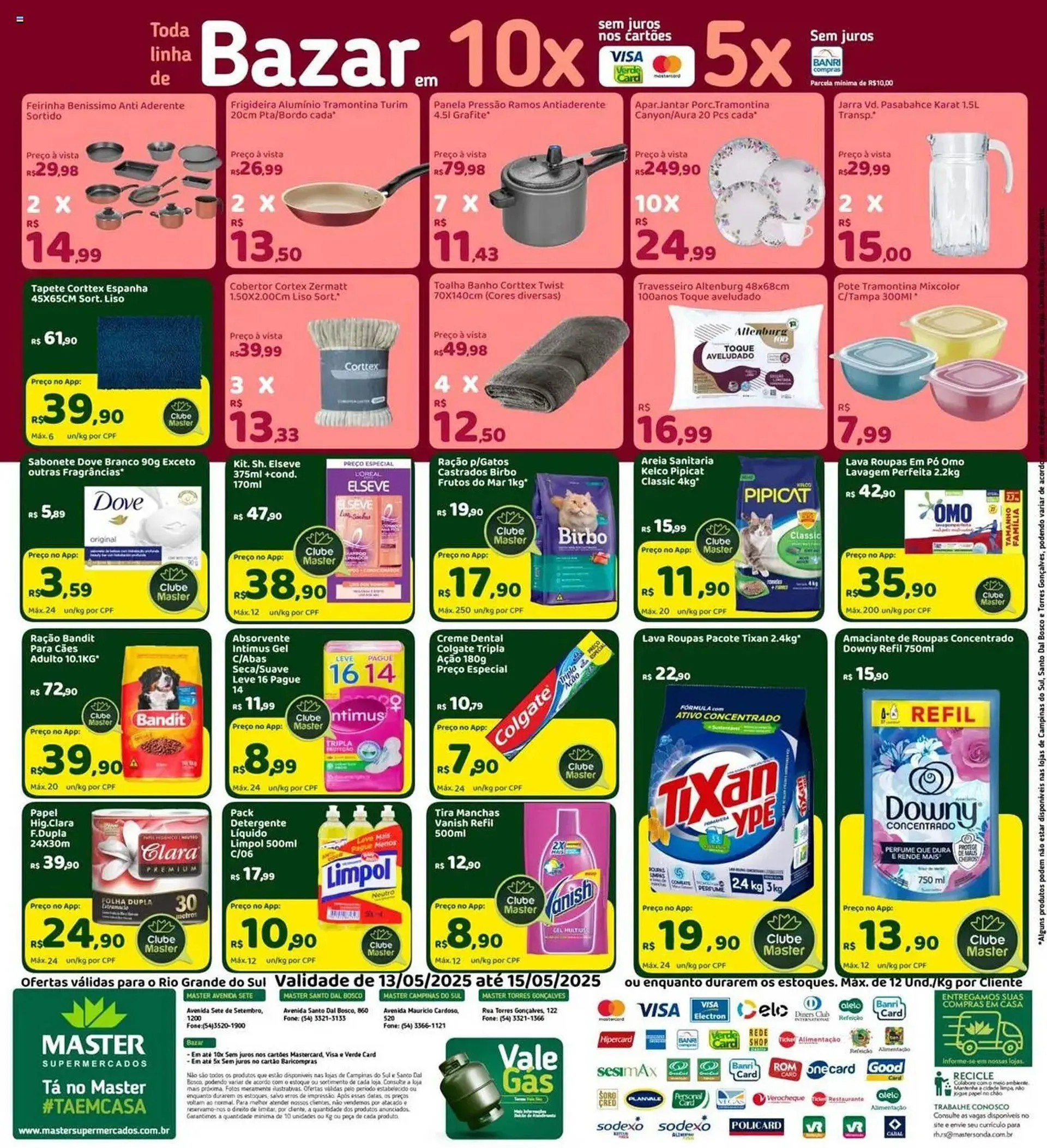 Encarte de Catálogo Master Supermercados 13 de maio até 15 de maio 2025 - Pagina 4