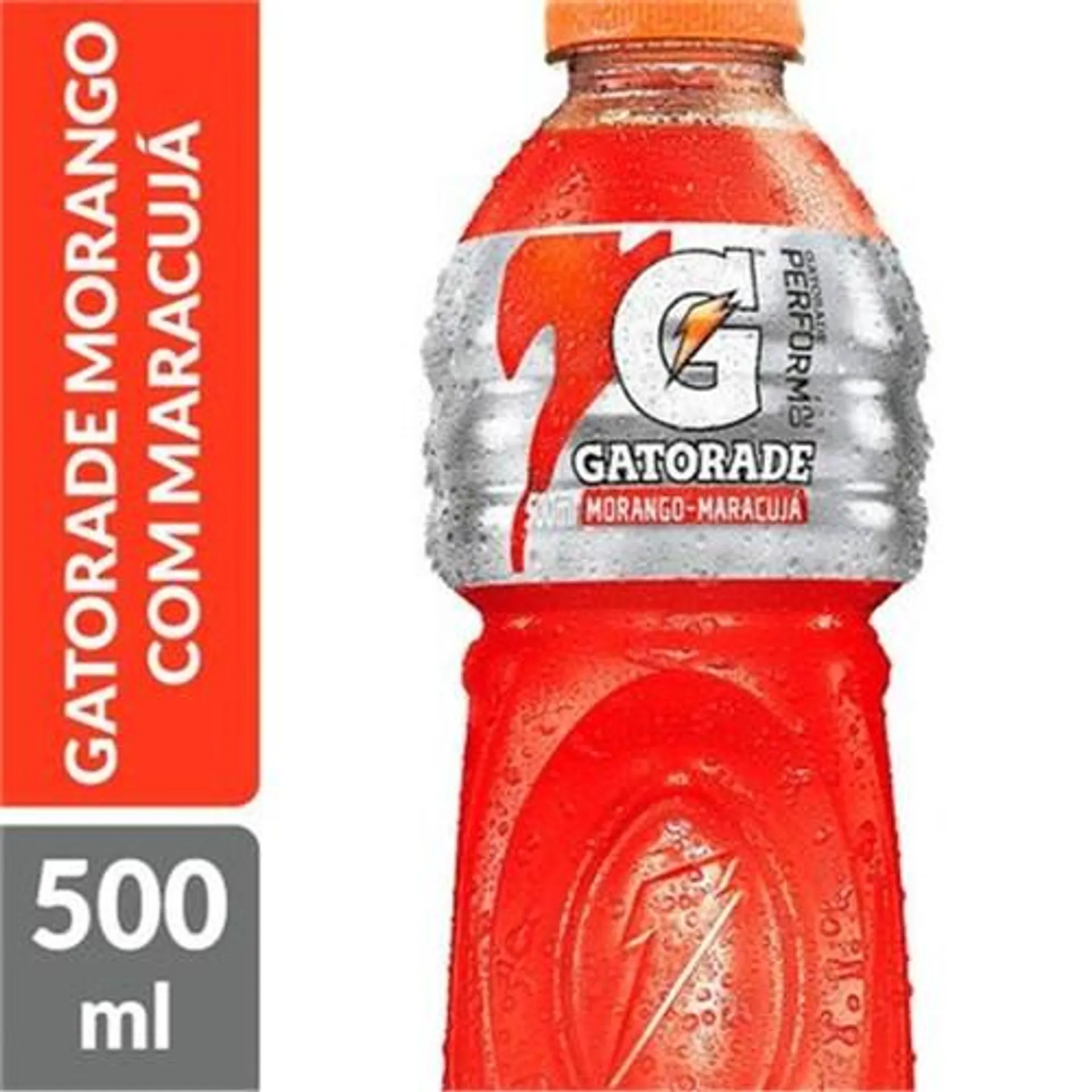 Isotônico Gatorade Morango e Maracujá Garrafa 500Ml