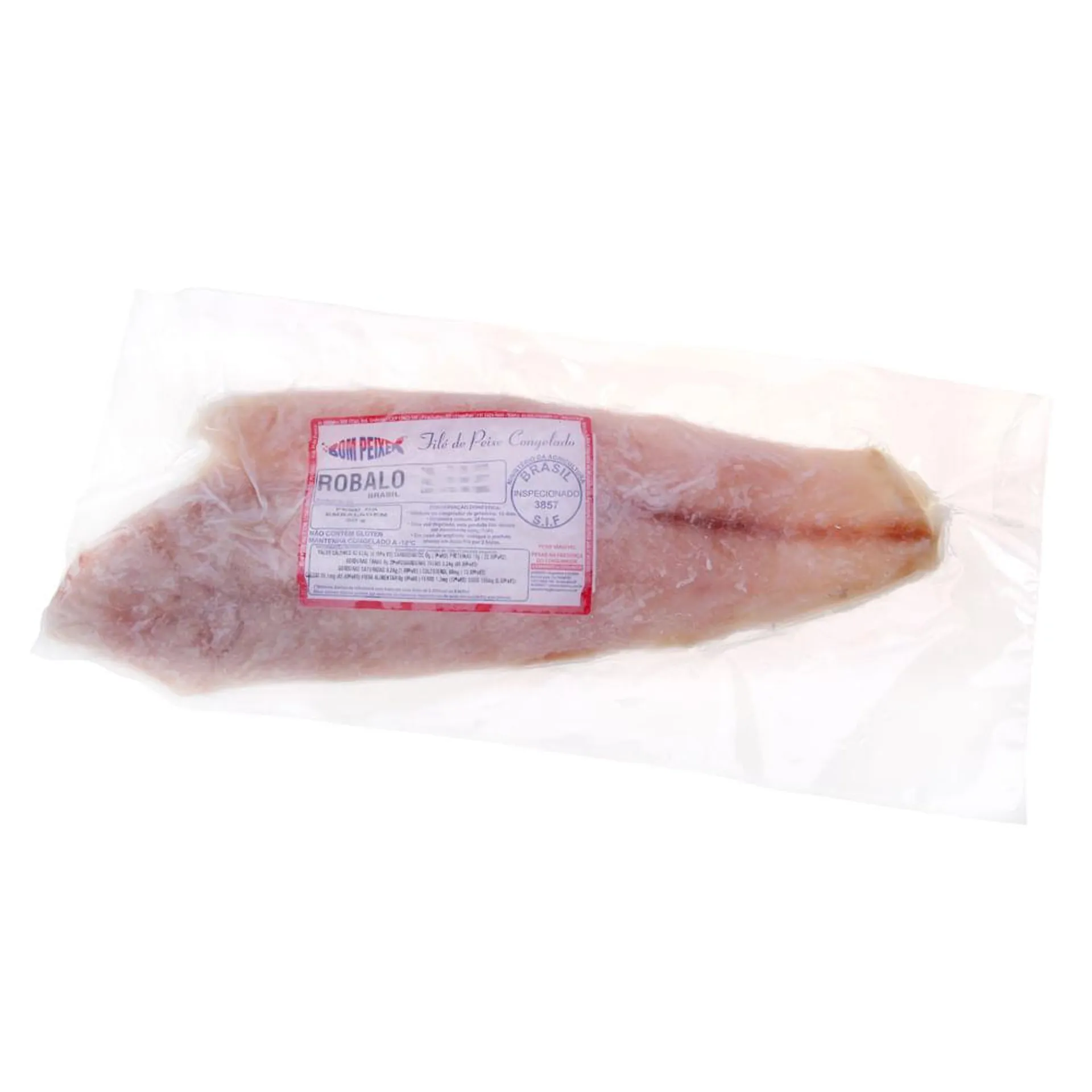 Peixe Filé Robalo Pacote Vácuo 600g