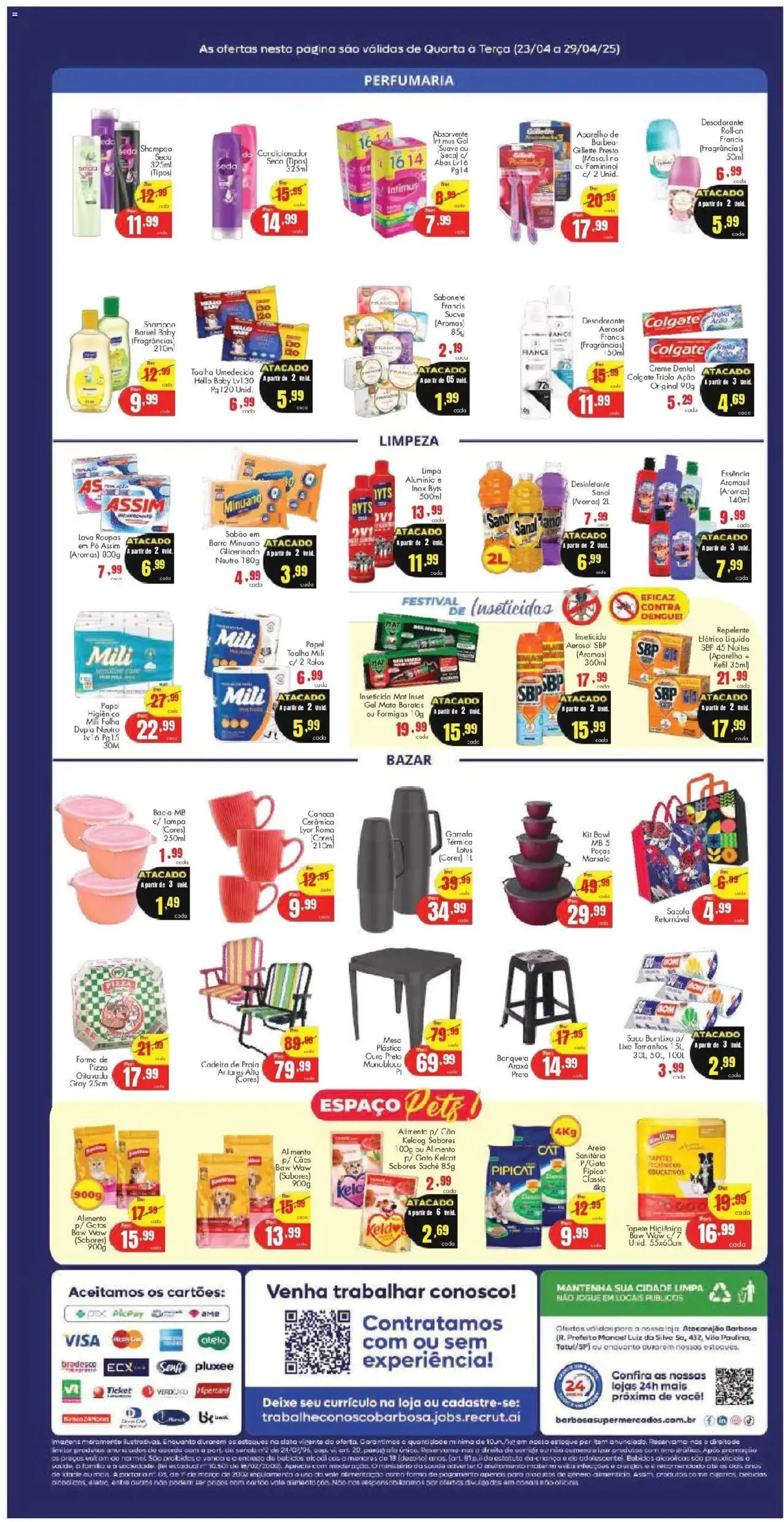 Encarte de Barbosa Supermercados - Ofertas Atacarejão 23 de abril até 29 de abril 2025 - Pagina 4