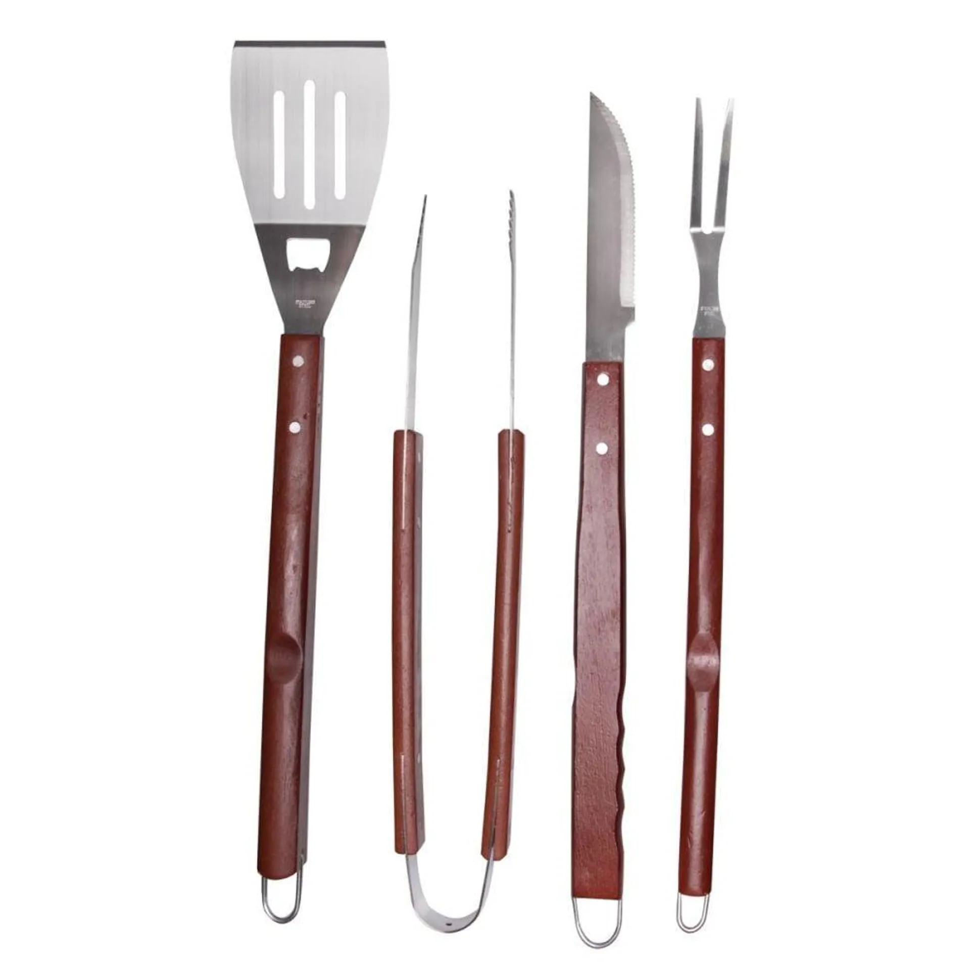 Conjunto Para Churrasco Com 4 Peças Havan - Inox