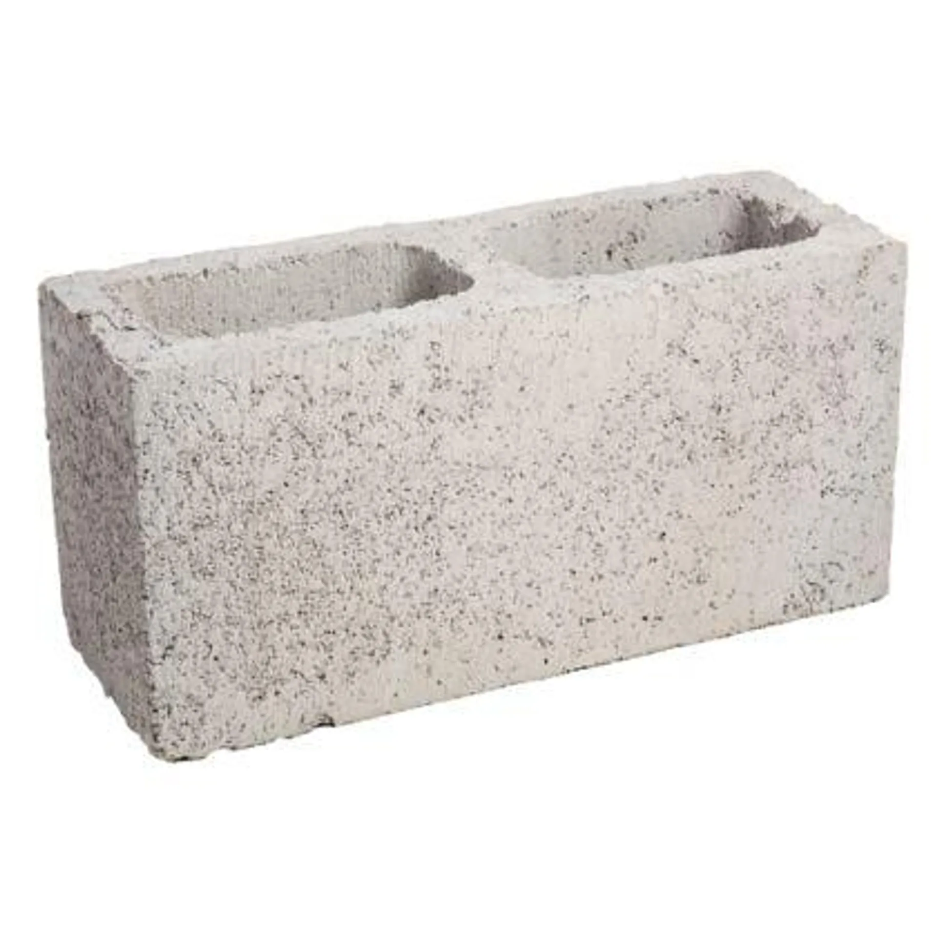 648320 - Bloco Estrutural Concreto Liso, Cinza, 14x19x39cm