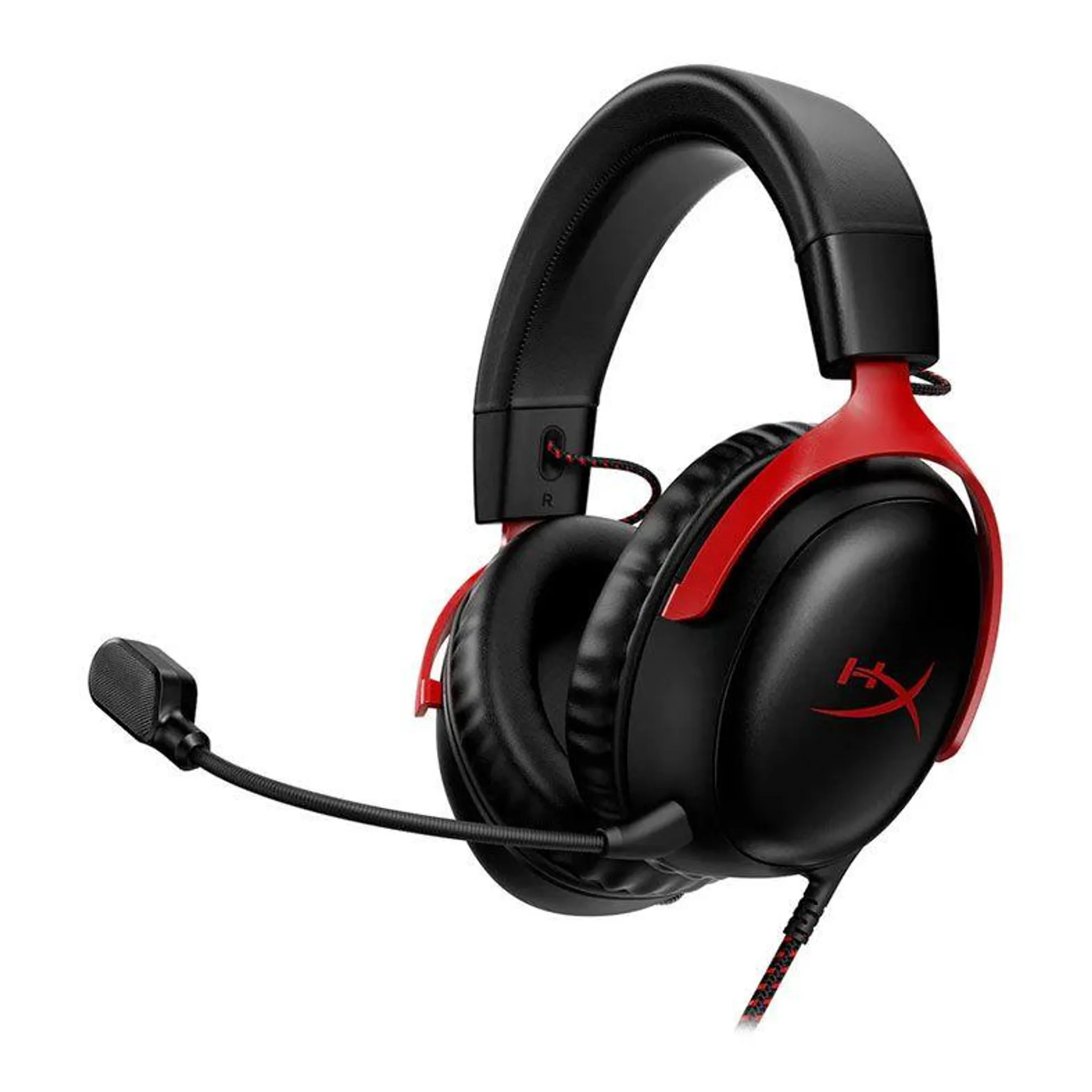 Headset Gamer HyperX Cloud III, Som Surround 7.1, Drivers 53mm, Preto, 727A9AA