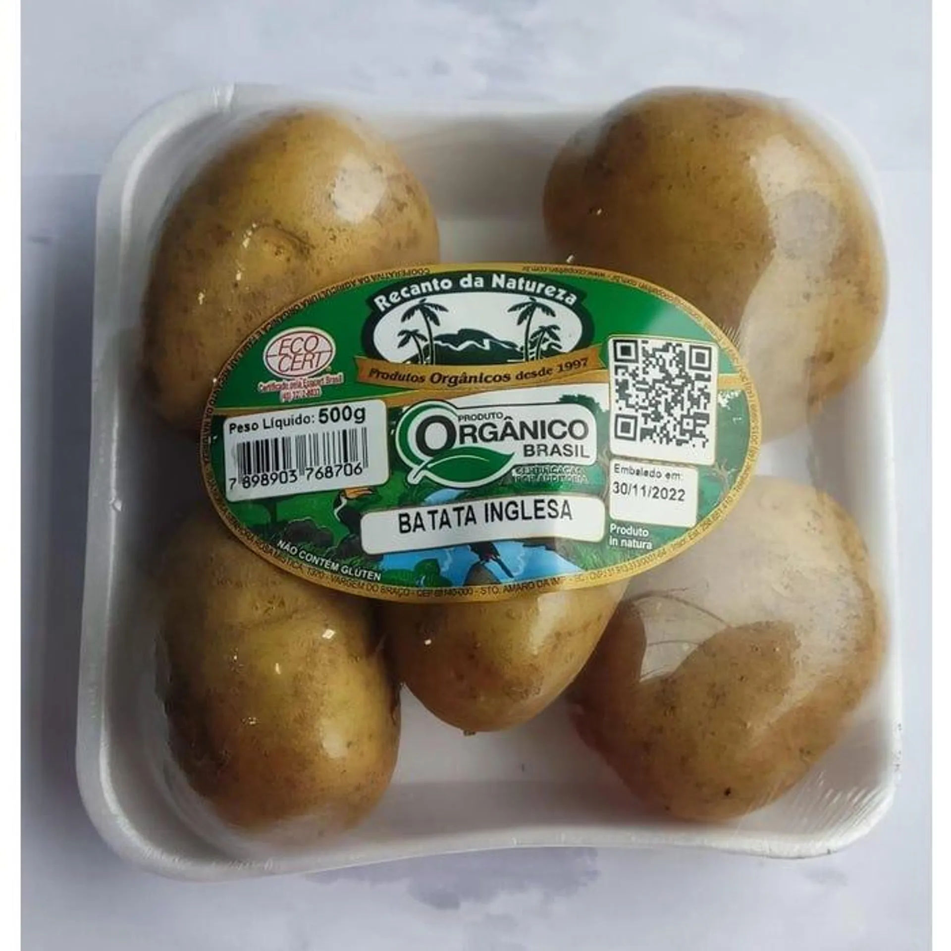 Batata Inglesa Org 500g