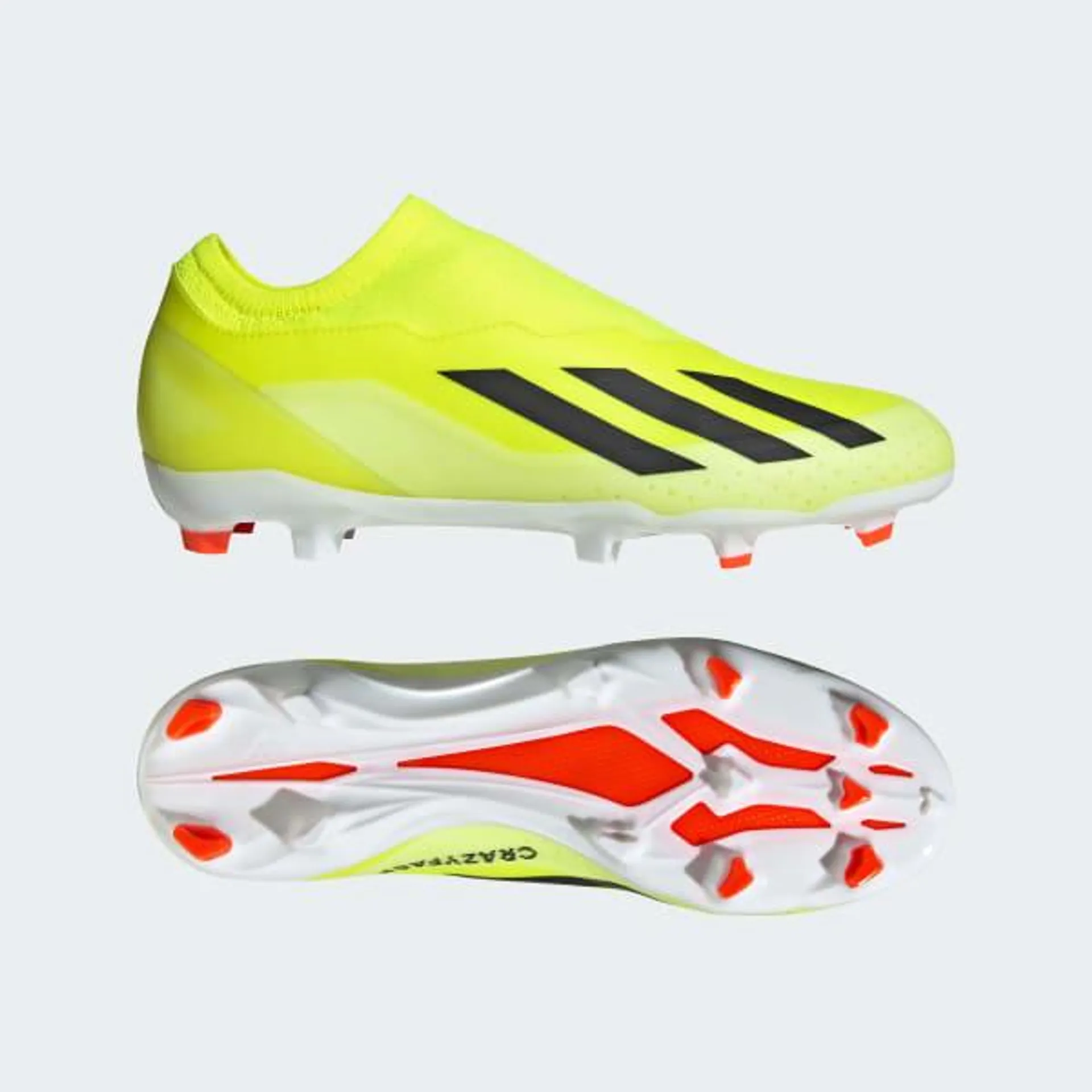 X Crazyfast League Laceless Firm Ground Fotbollsskor