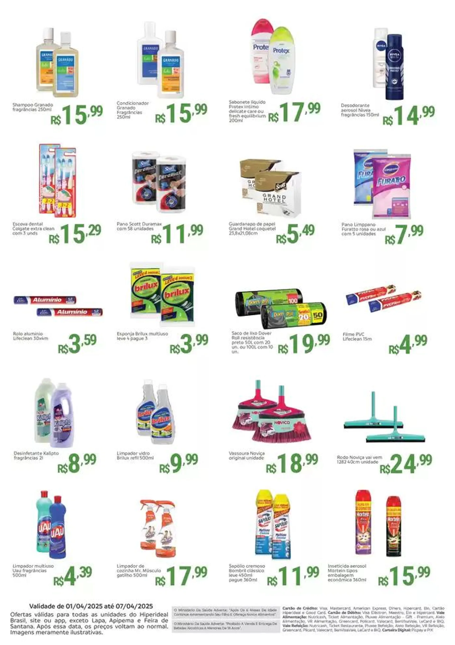 Encarte de Grandes descontos em produtos selecionados 1 de abril até 7 de abril 2025 - Pagina 4