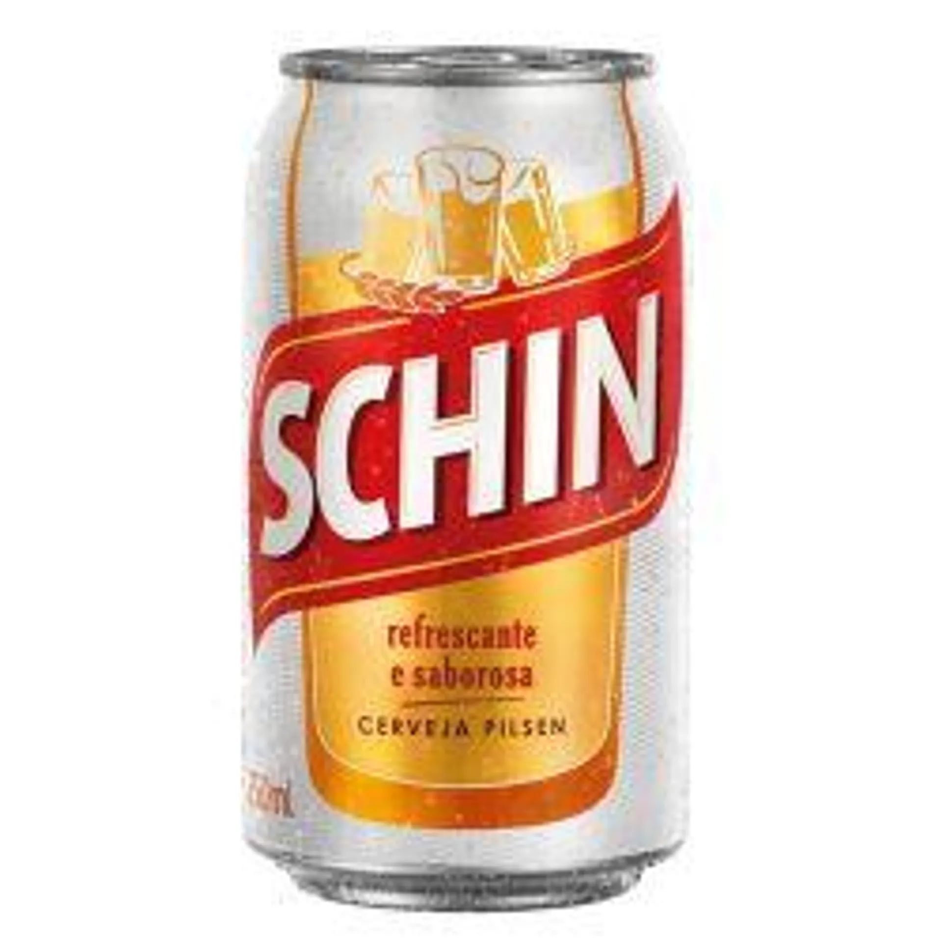 Cerveja Schin 350ml Lata Pilsen