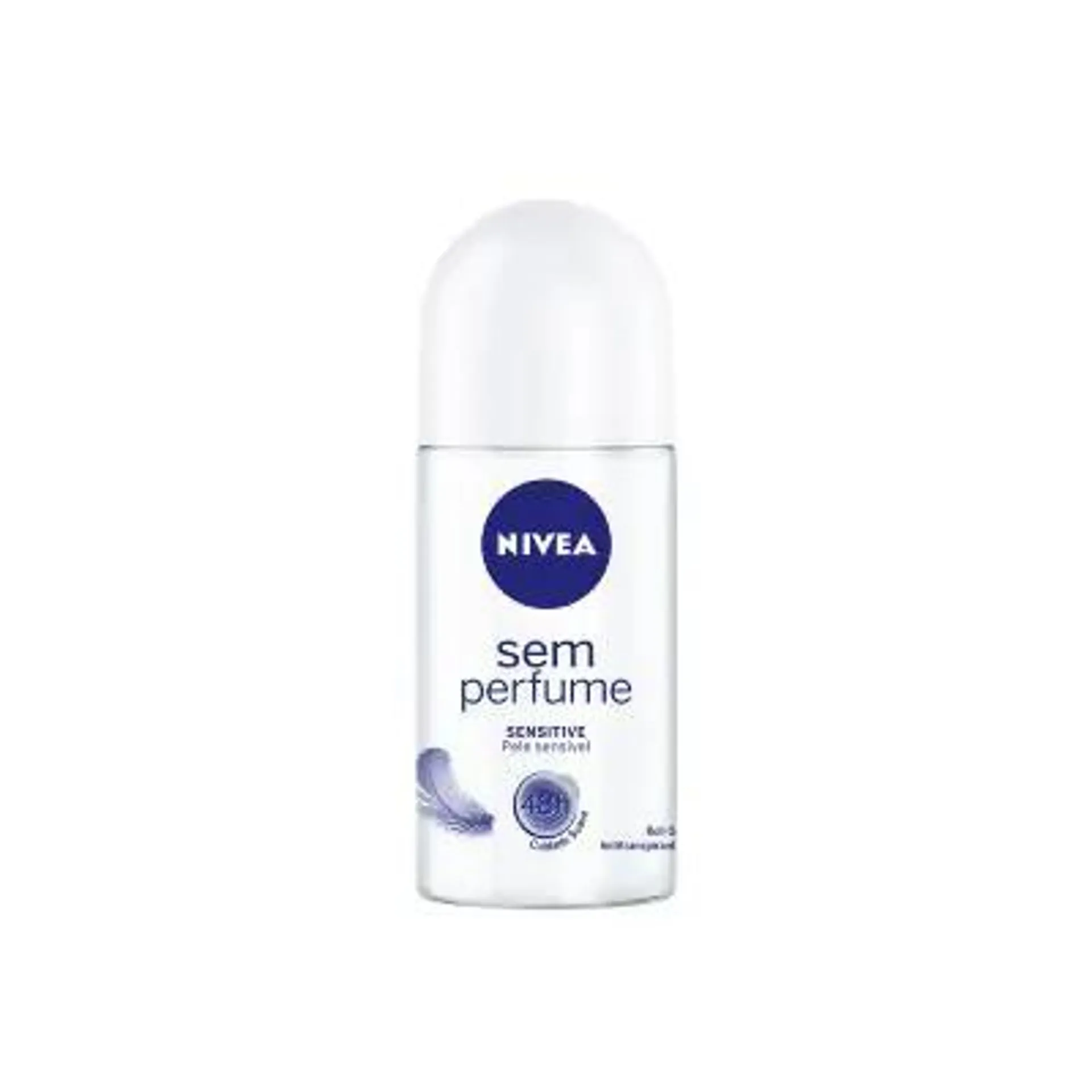 Nivea Desodorante Antitranspirante Roll On Sem Perfume 50ml