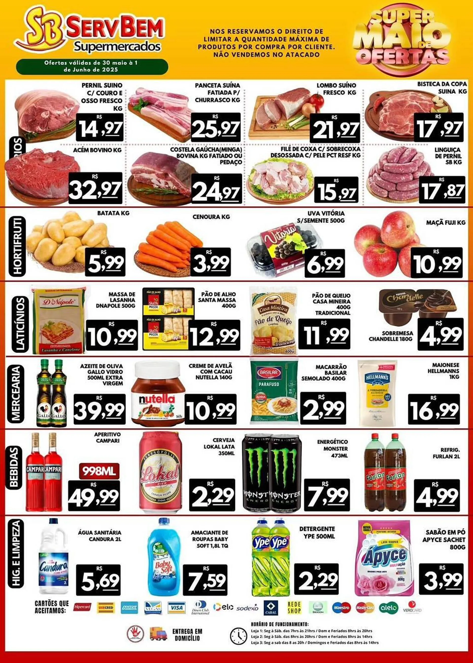 Encarte de Catálogo ServBem 30 de maio até 1 de junho 2025 - Pagina 2