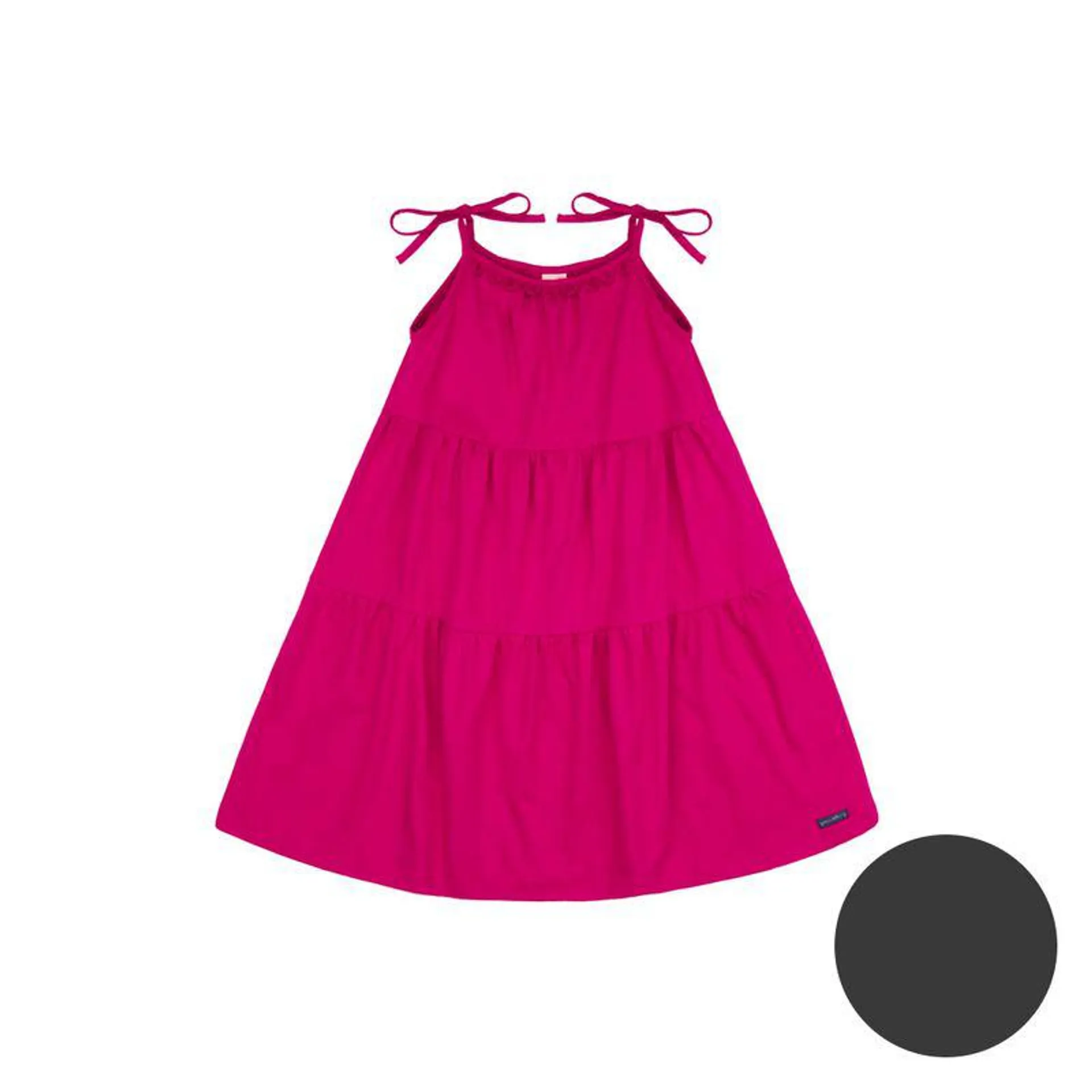 Vestido Infantil Menina Urban Vibes Chumbo