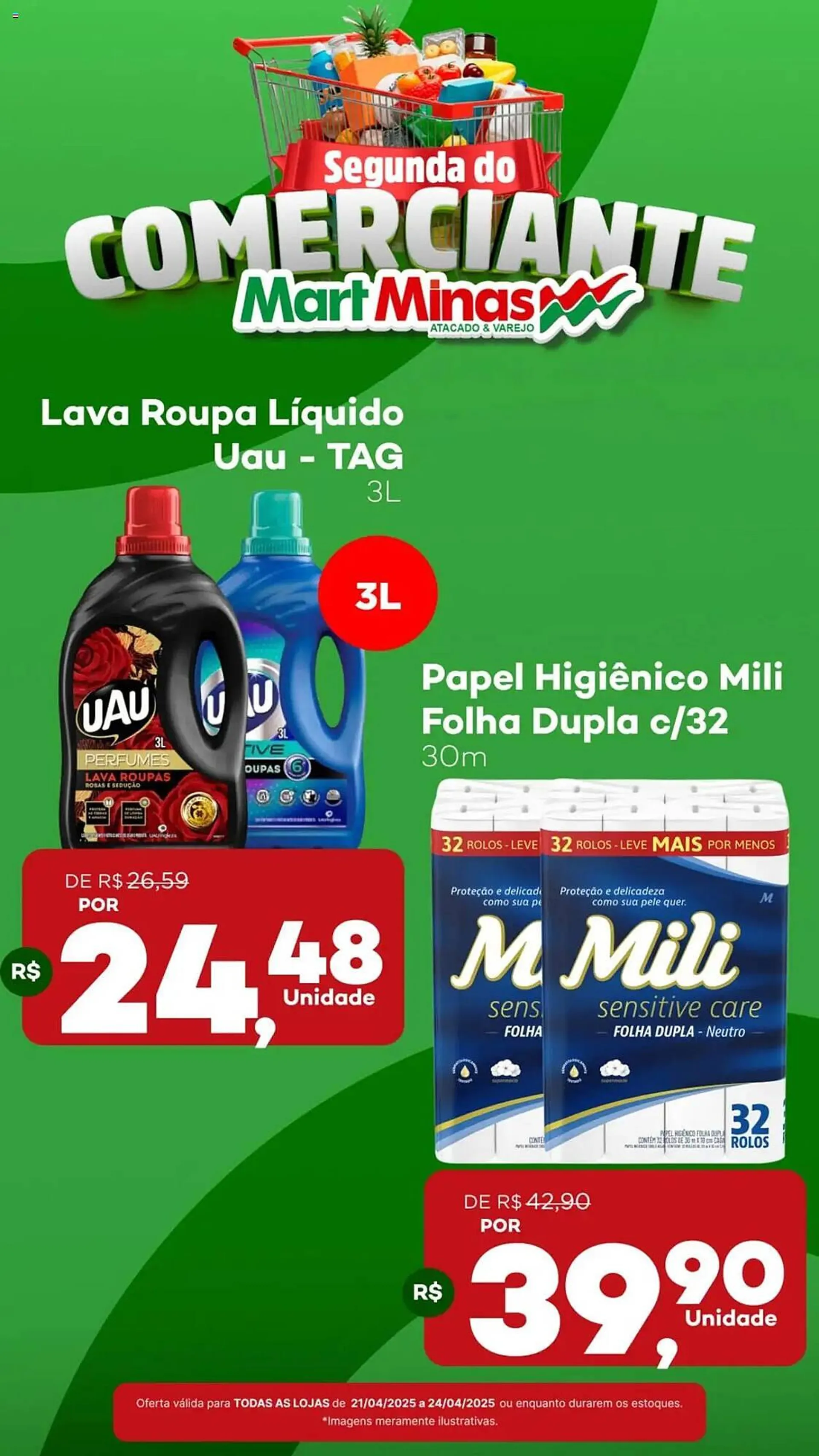 Encarte de Catálogo Mart Minas 21 de abril até 24 de abril 2025 - Pagina 3