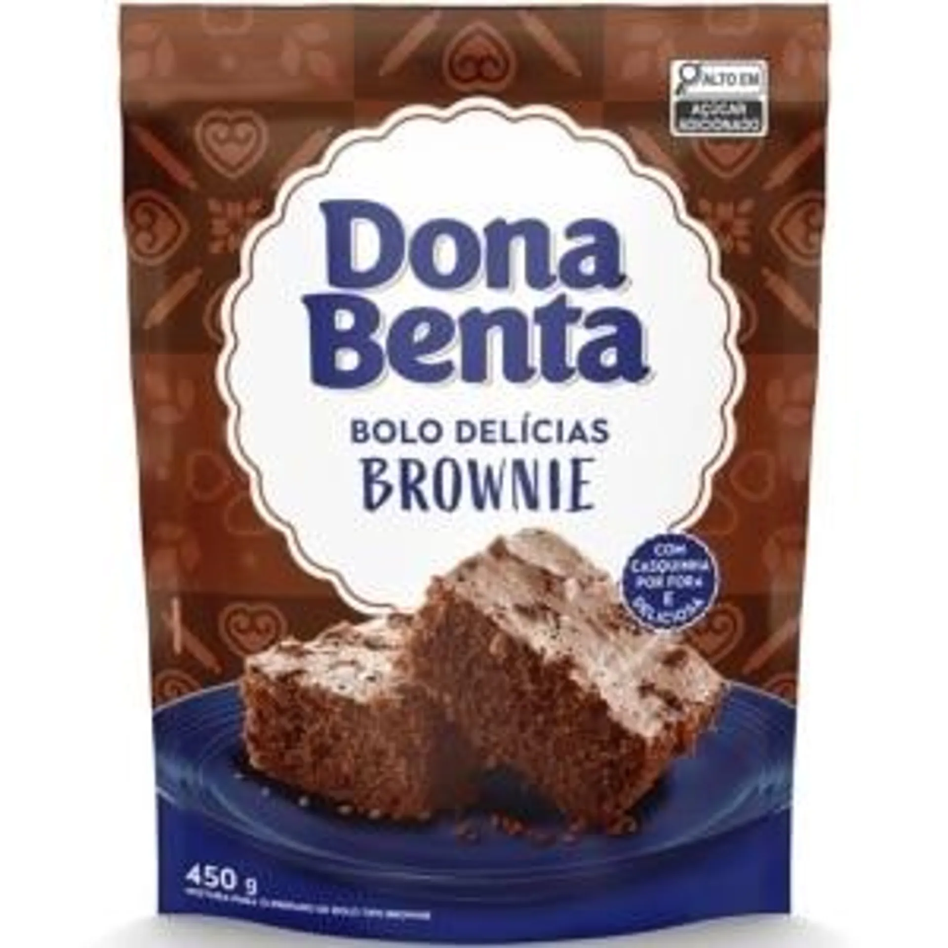 Mistura para Bolo Dona Benta Brownie 450g