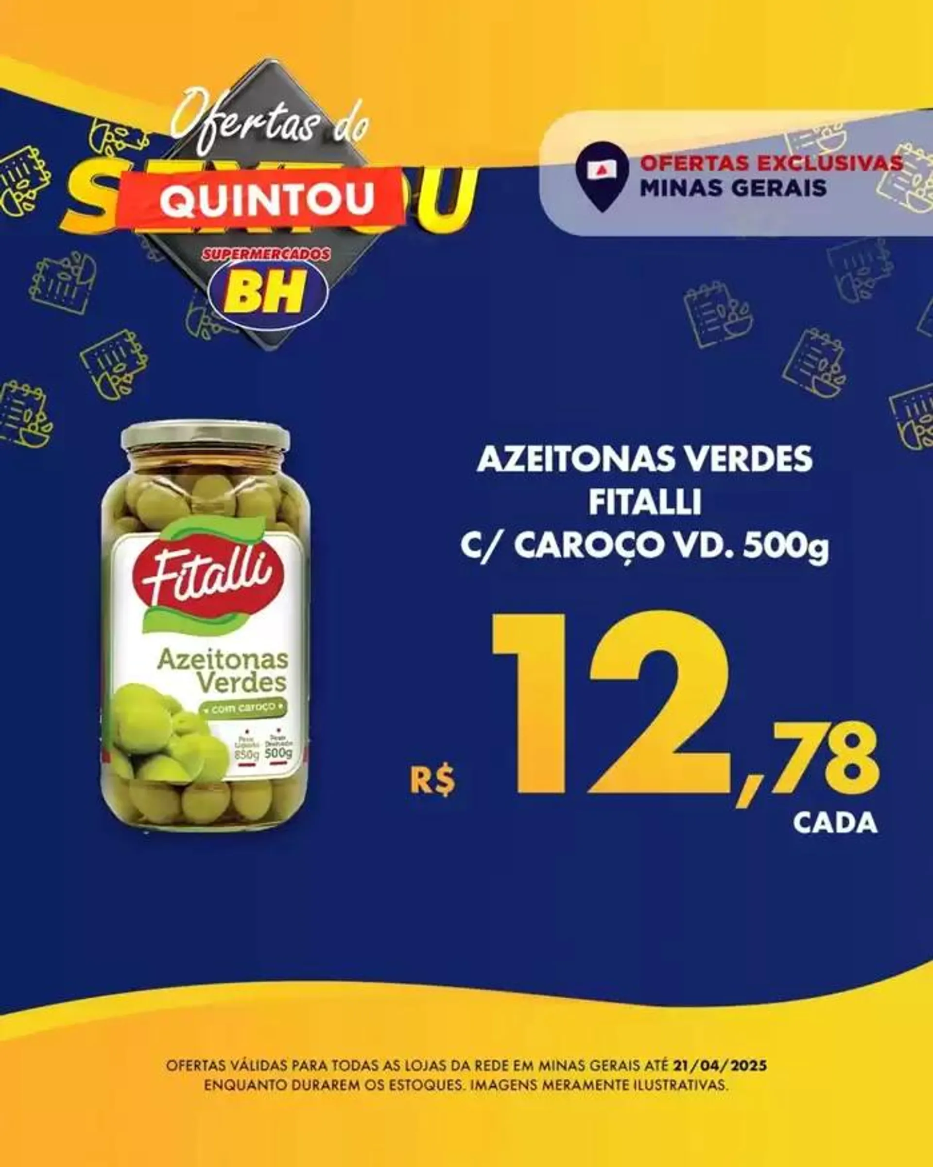 Encarte de Encarte Supermercados BH 18 de abril até 21 de abril 2025 - Pagina 2