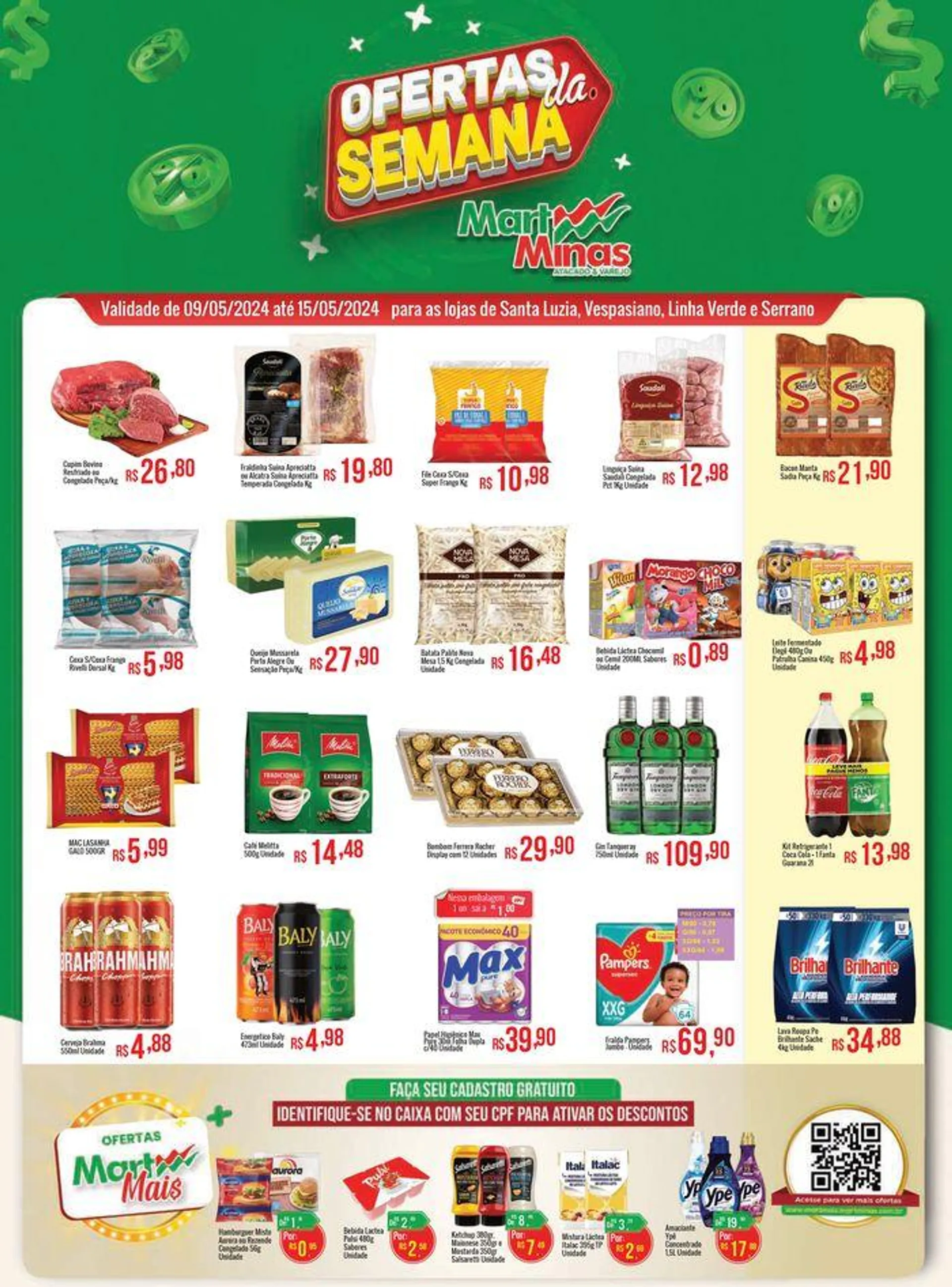 Encarte de Ofertas da semana 9 de maio até 15 de maio 2024 - Pagina 1