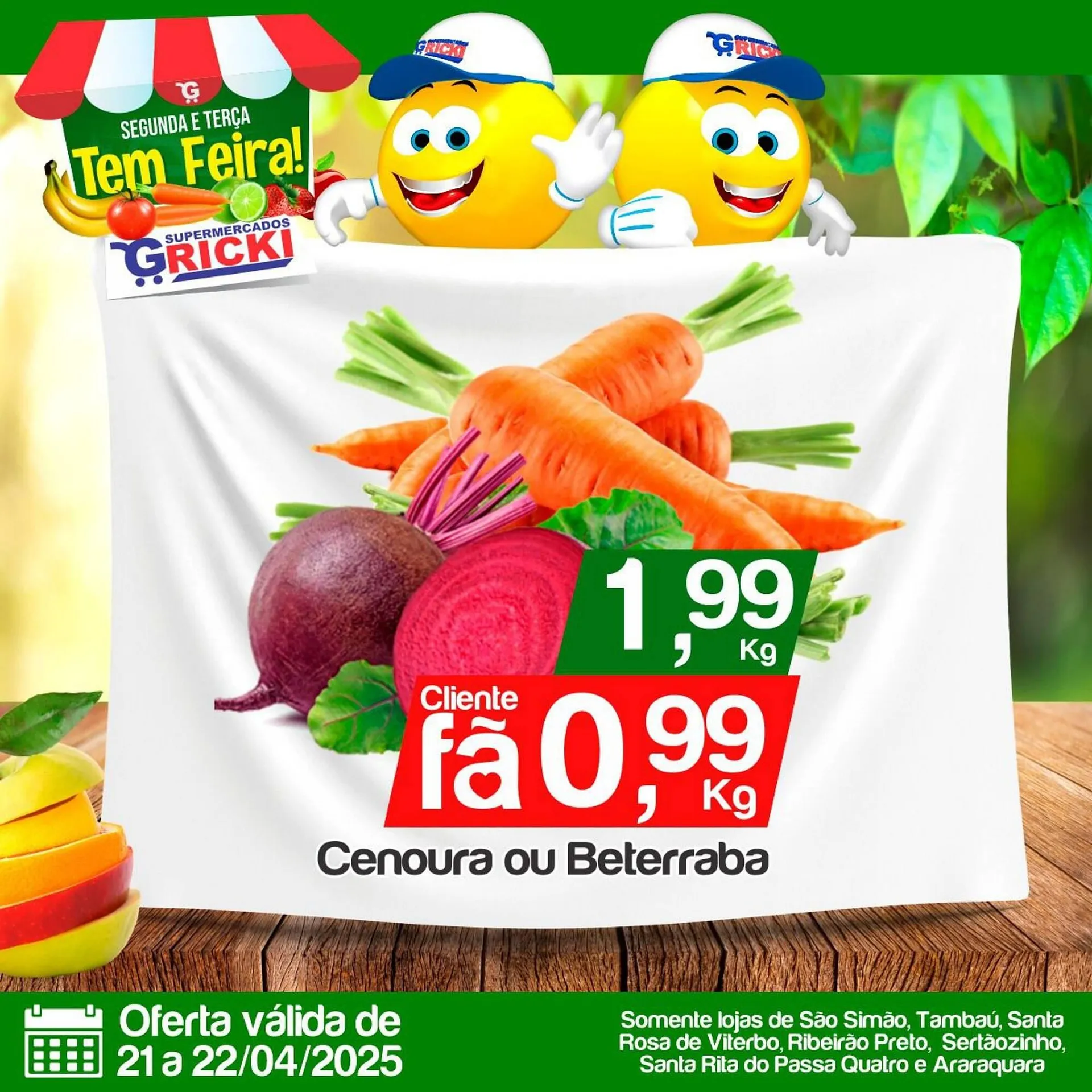 Encarte de Catálogo Supermercados Gricki 21 de abril até 22 de abril 2025 - Pagina 4