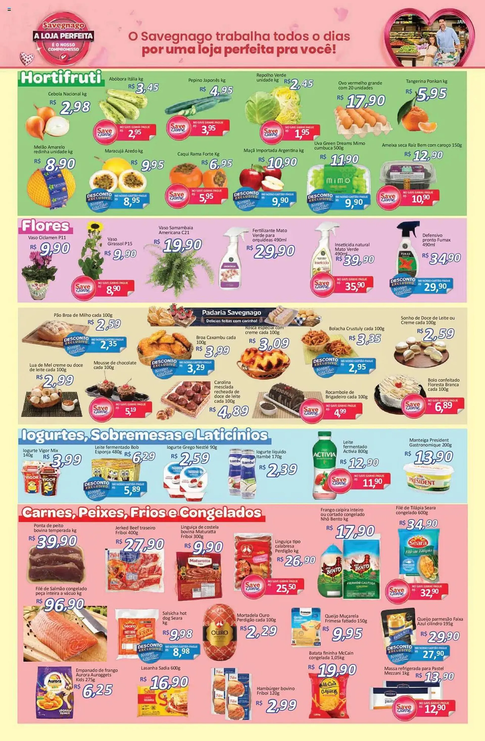 Encarte de Catálogo Supermercados Savegnago 24 de abril até 27 de abril 2025 - Pagina 2