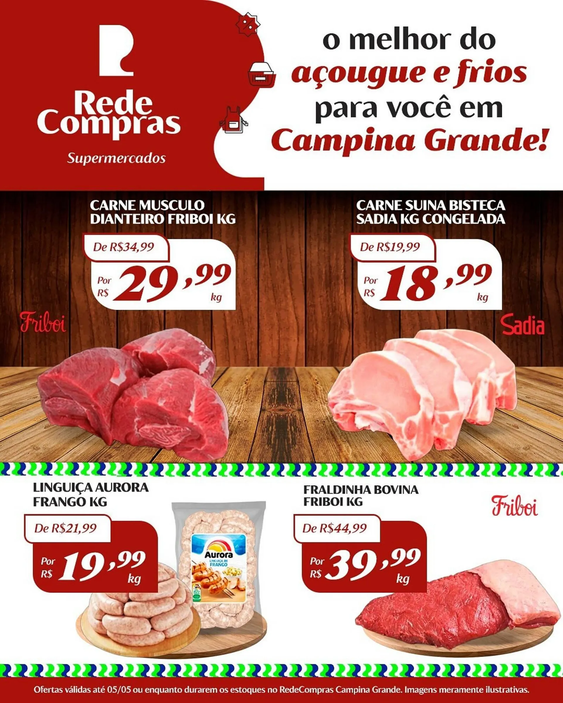 Encarte de Catálogo Rede Compras 2 de maio até 5 de maio 2025 - Pagina 1