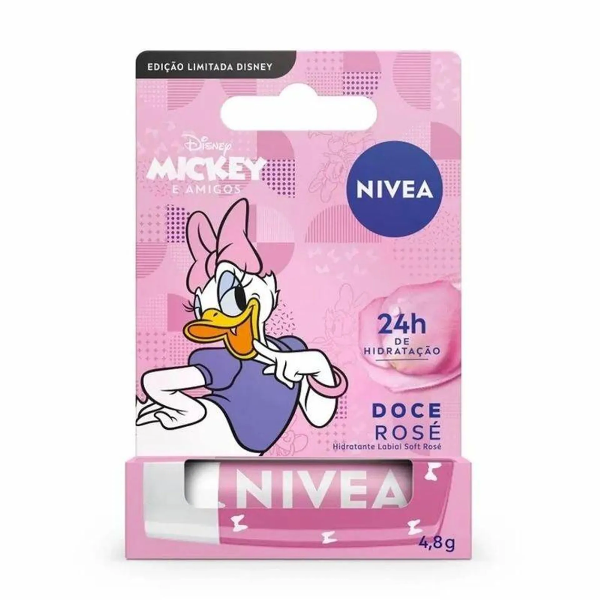 Protetor Labial Nivea 4,8g Doce Rose Margarida