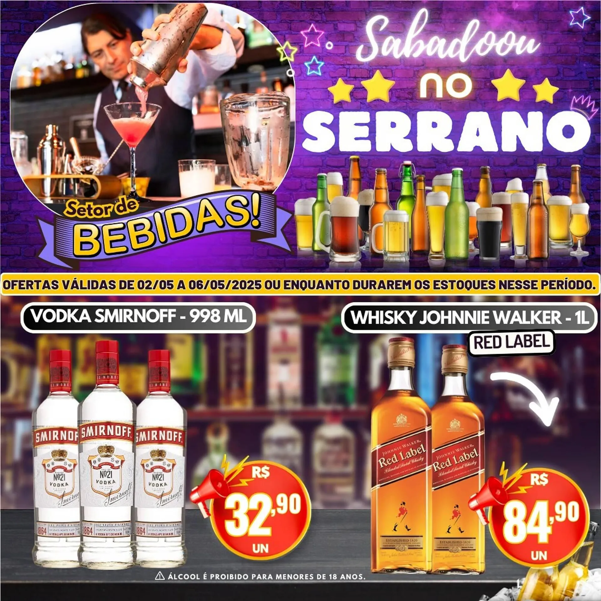 Encarte de Catálogo Serrano Supermercado 4 de maio até 6 de maio 2025 - Pagina 2