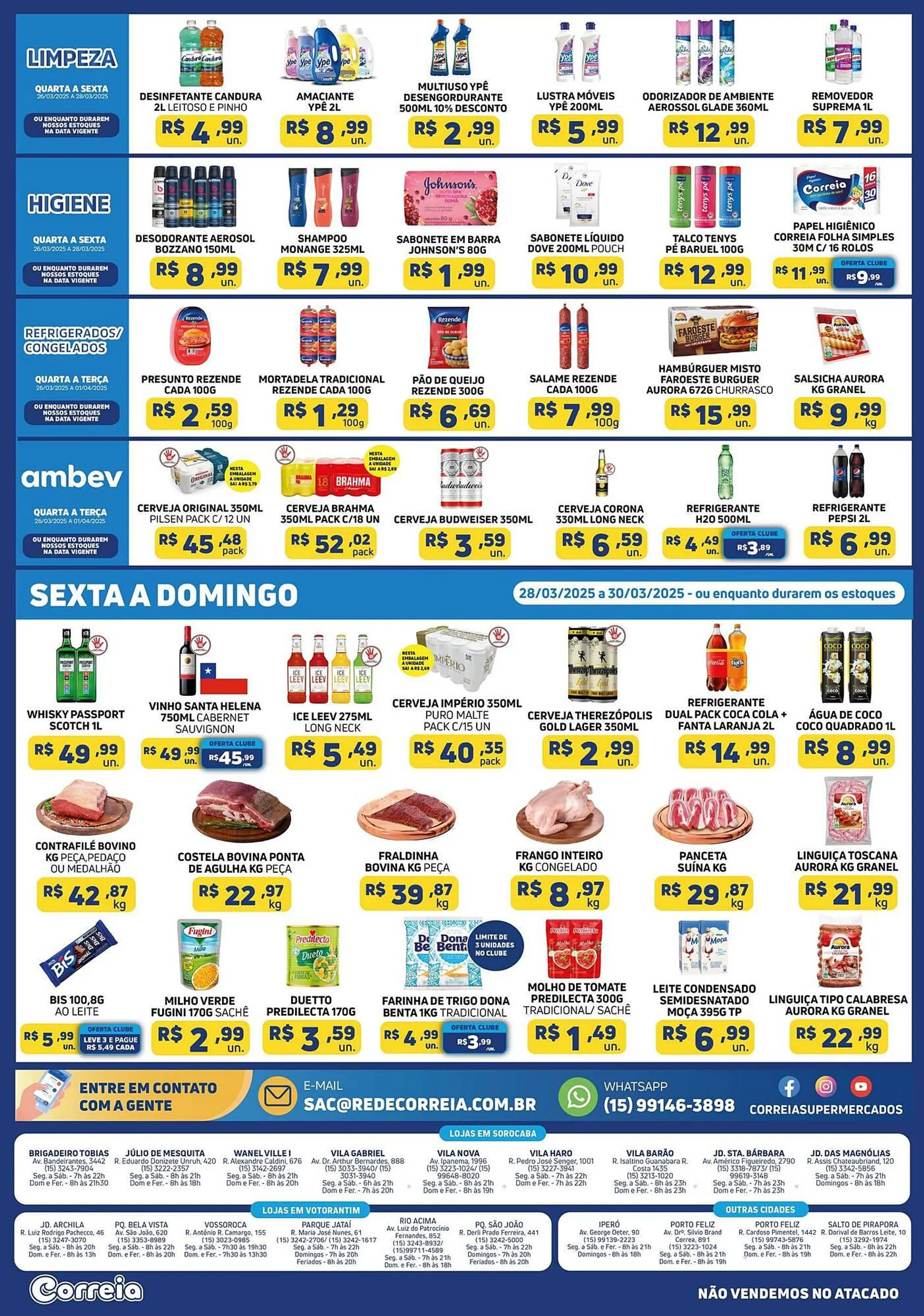 Encarte de Catálogo Supermercados Correia 27 de março até 30 de março 2025 - Pagina 2