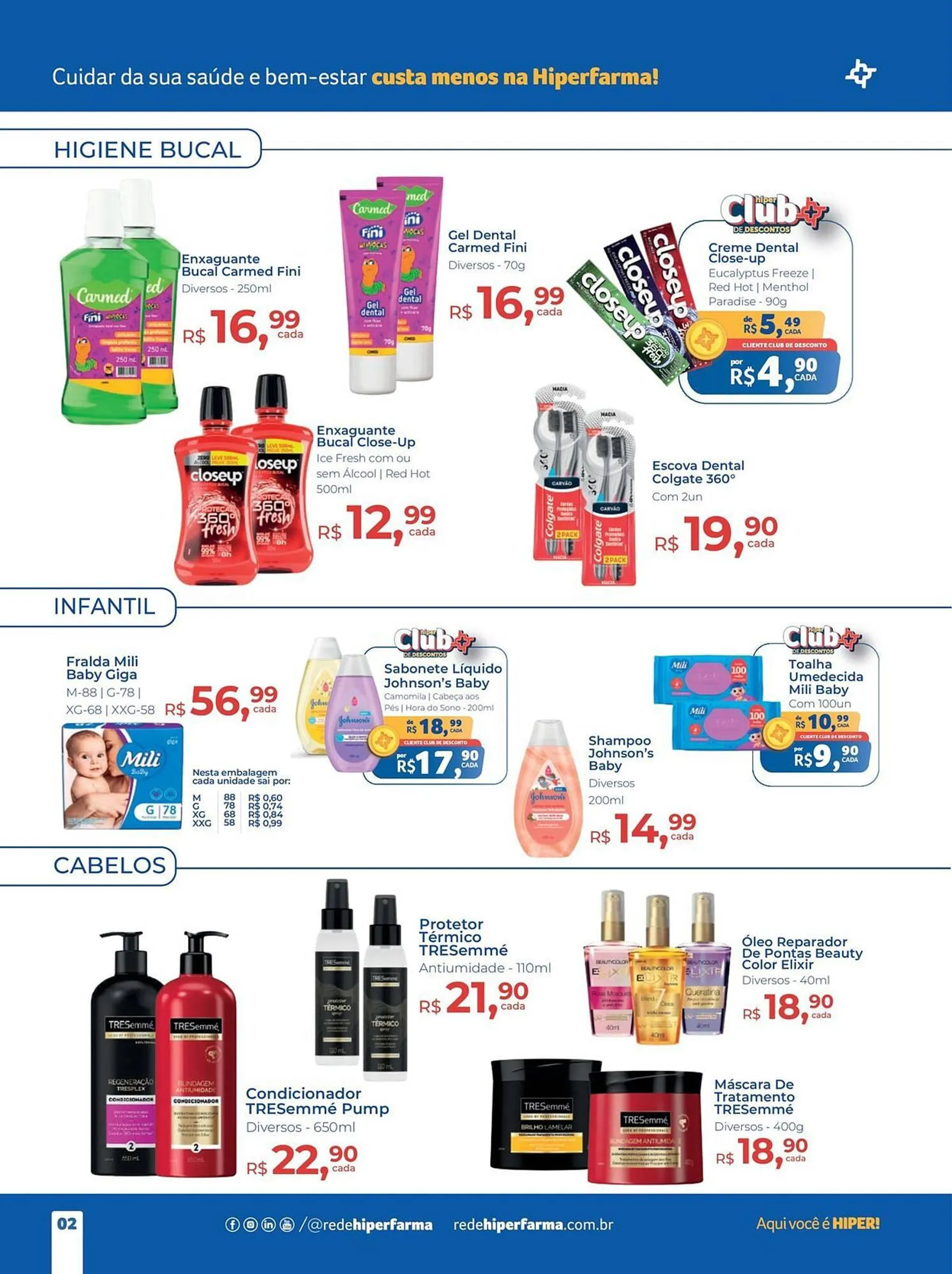 Encarte de Catálogo Hiper Farma 20 de maio até 4 de junho 2025 - Pagina 2