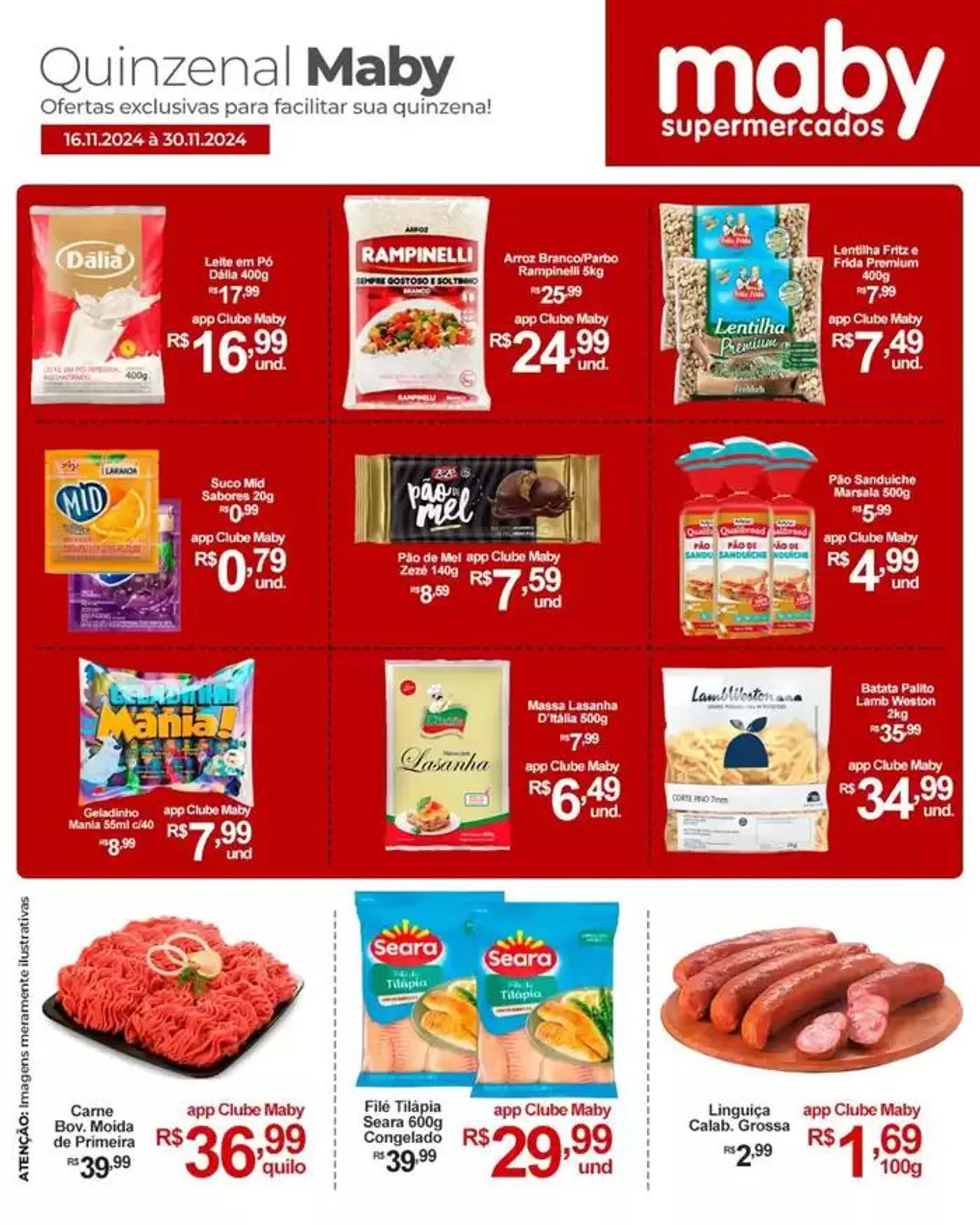 Encarte de Ofertas Maby Supermercados 18 de novembro até 30 de novembro 2024 - Pagina 2